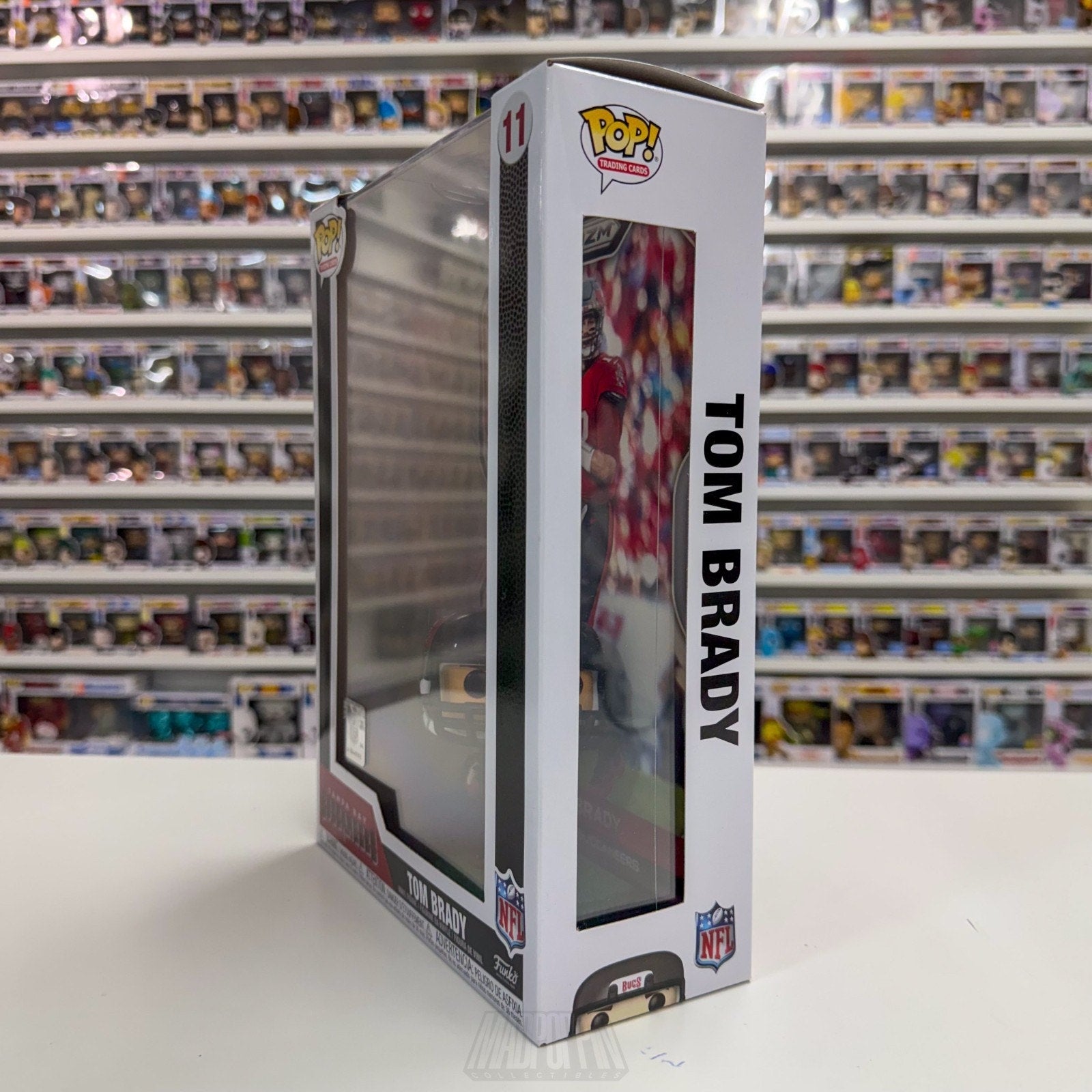 Funko Pop NLF Football Tampa Bay Bucs Tom Brady 11 Panini Prizm Toy Vinyl Figure