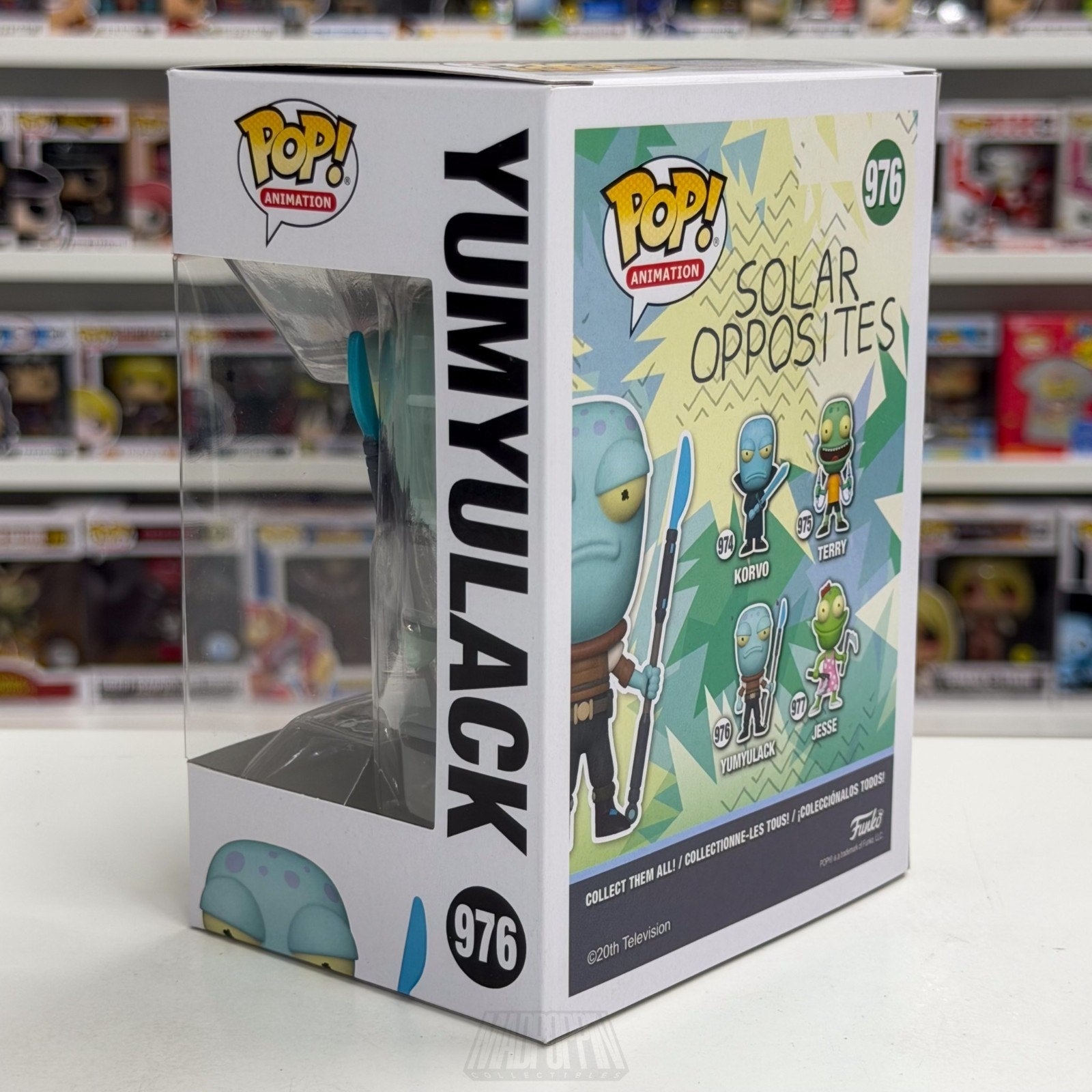 Funko Pop Animation Solar Opposites Yumylack 976 TV Alien Family Vinyl Figure