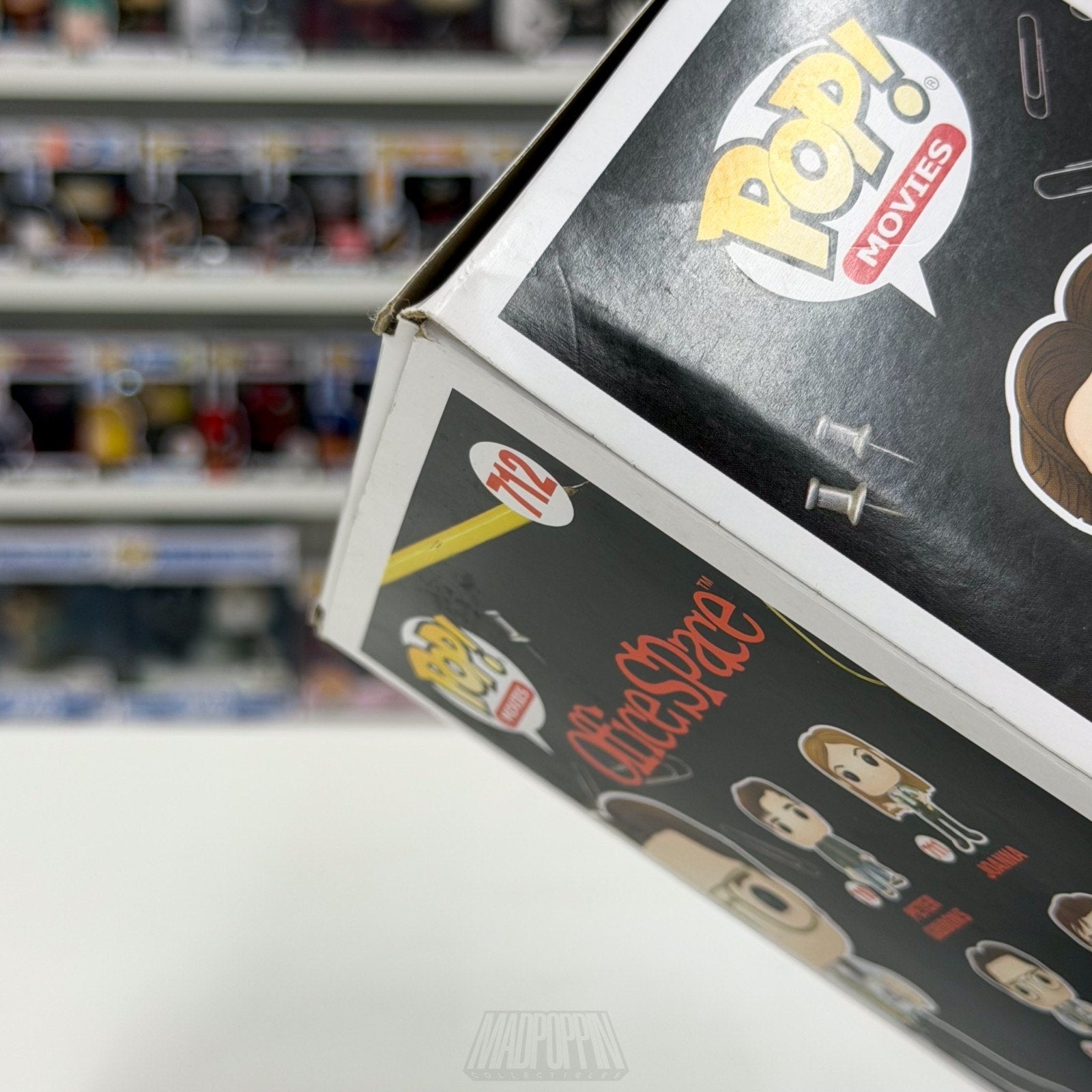Funko Pop Movies Office Space Bill Lumbergh 712 Boss TPS Report Toy Vinyl Figure