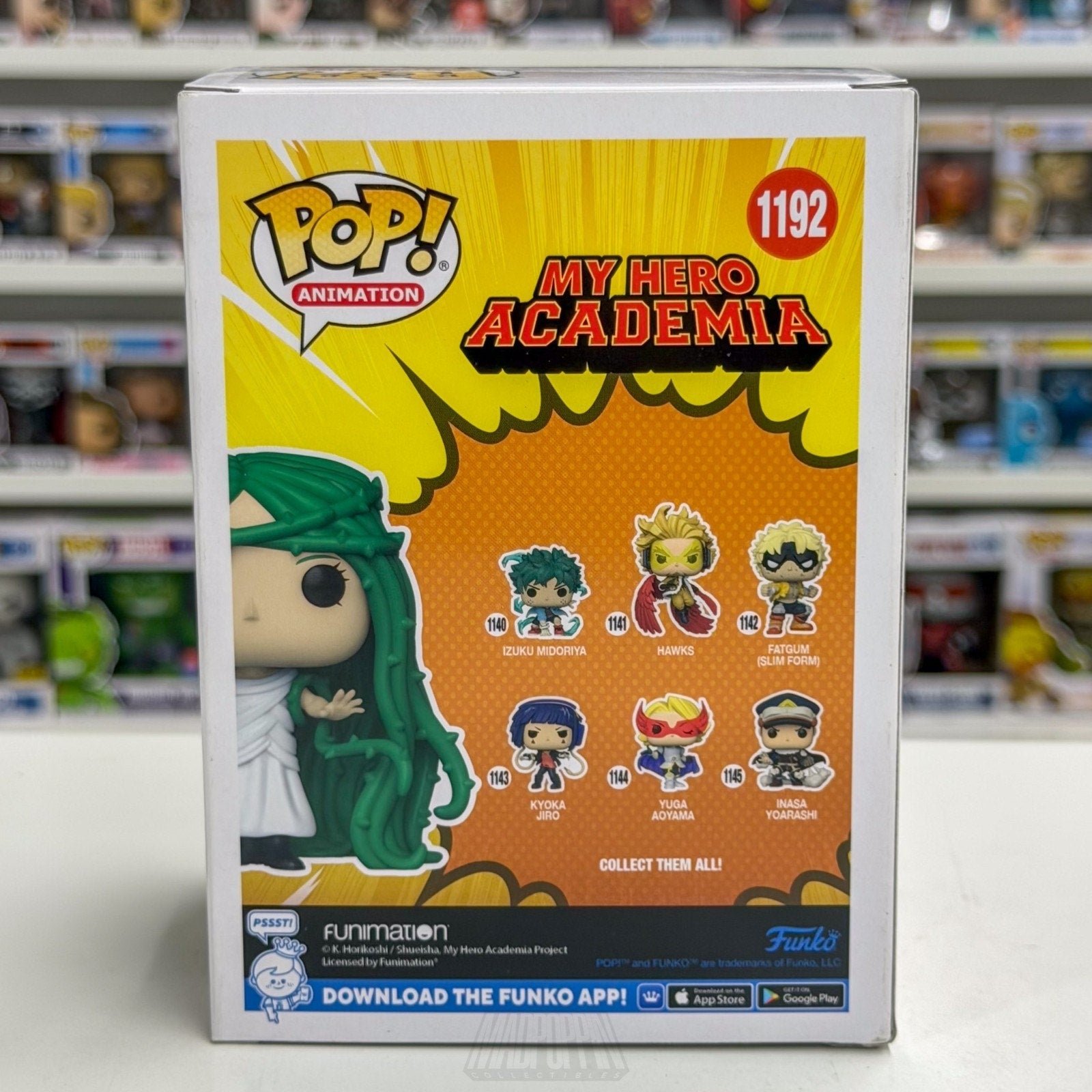 Funko Pop Anime My Hero Academia Ibara Shiozaki Hot Topic 1192 Manga Toy Figure