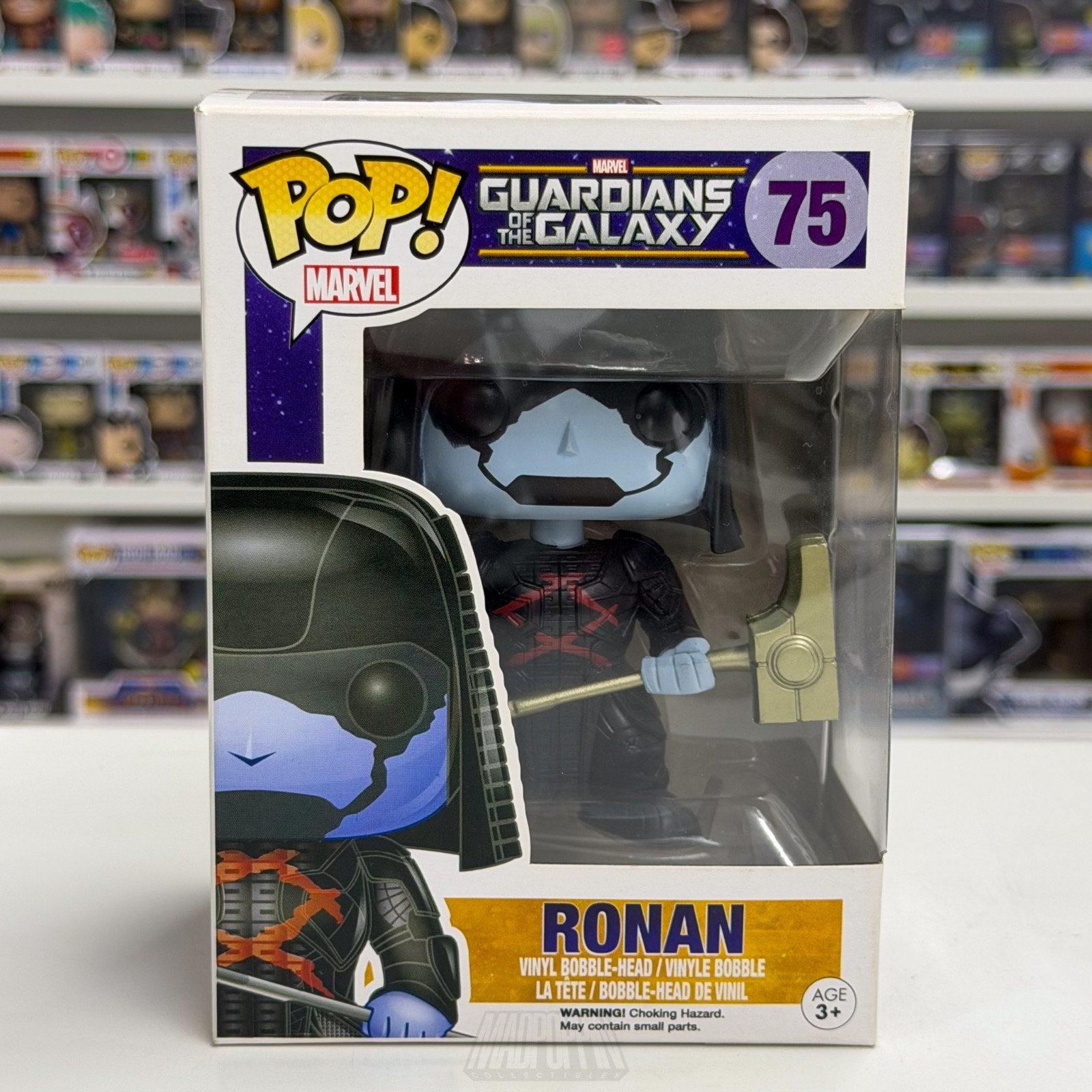 Funko Pop Marvel Guardians of the Galaxy Ronan the Accuser 75 Toy Vinyl Figure