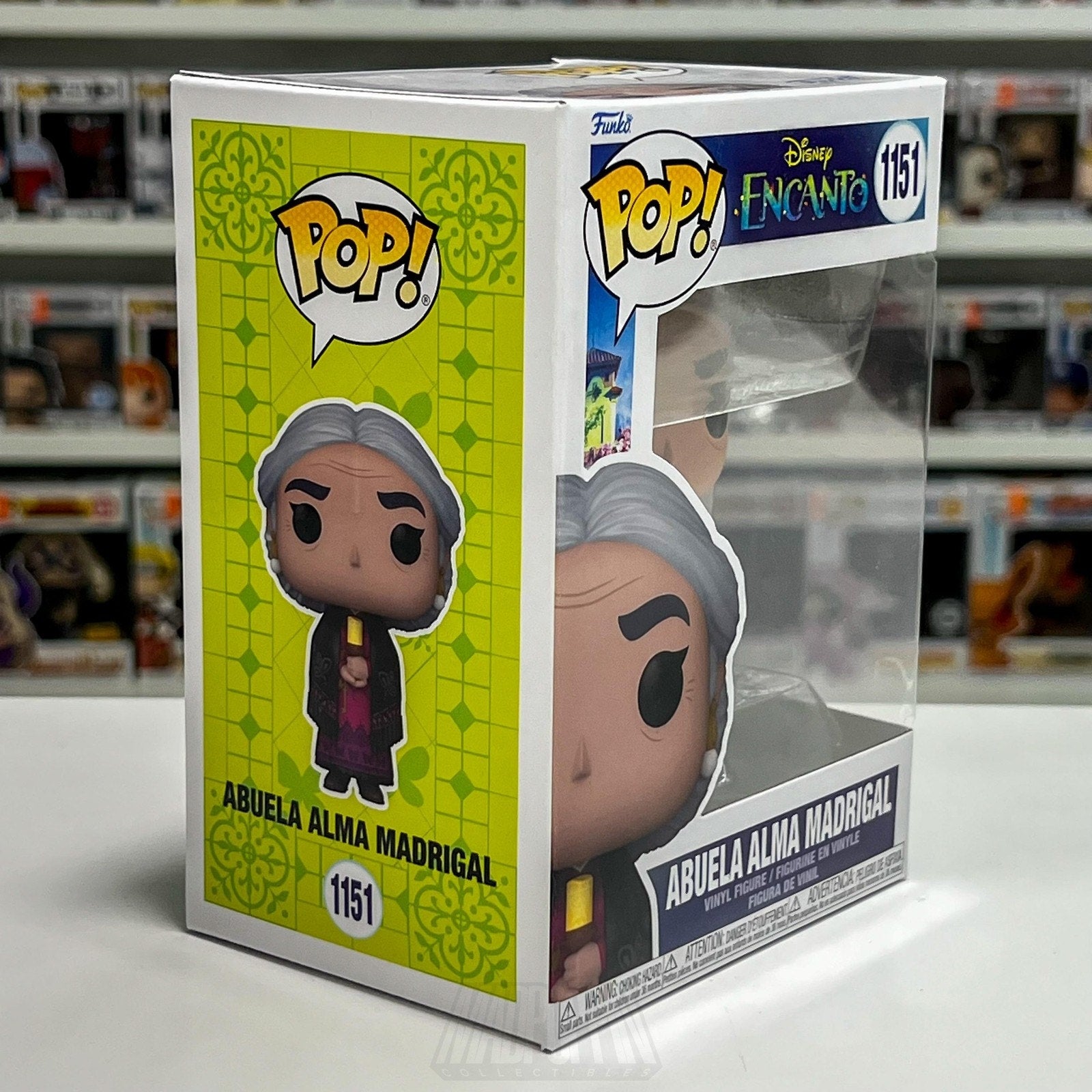 Funko Pop Disney Encanto Abuela Alma Madrigal 1151 Grandma Magic Vinyl Figure