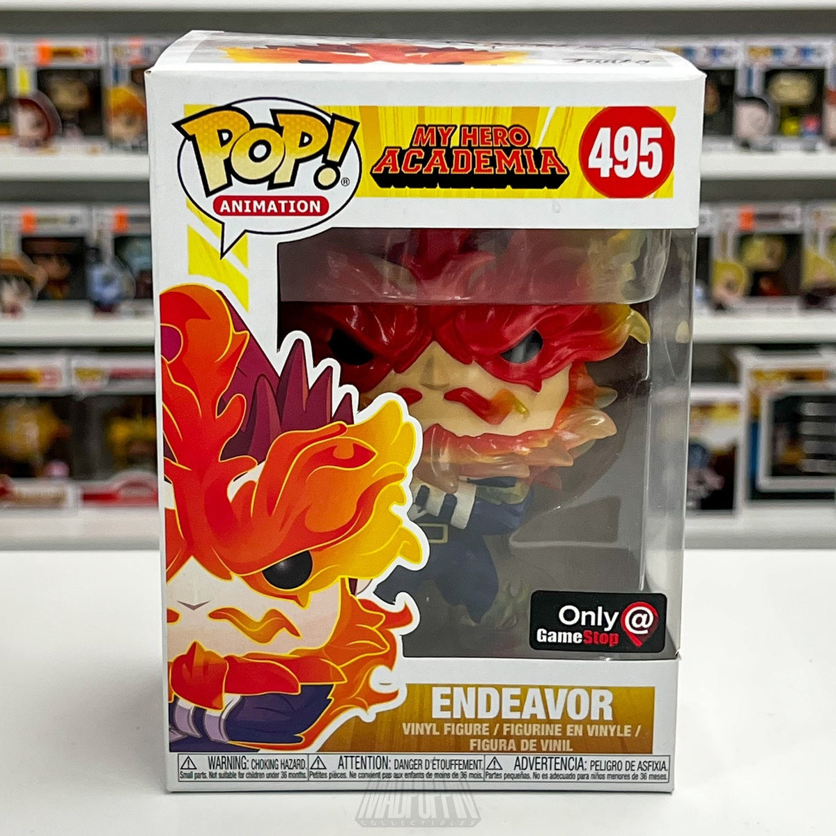Funko Pop Anime My Hero Academia Endeavor GameStop Exclusive 495 Vinyl Figure