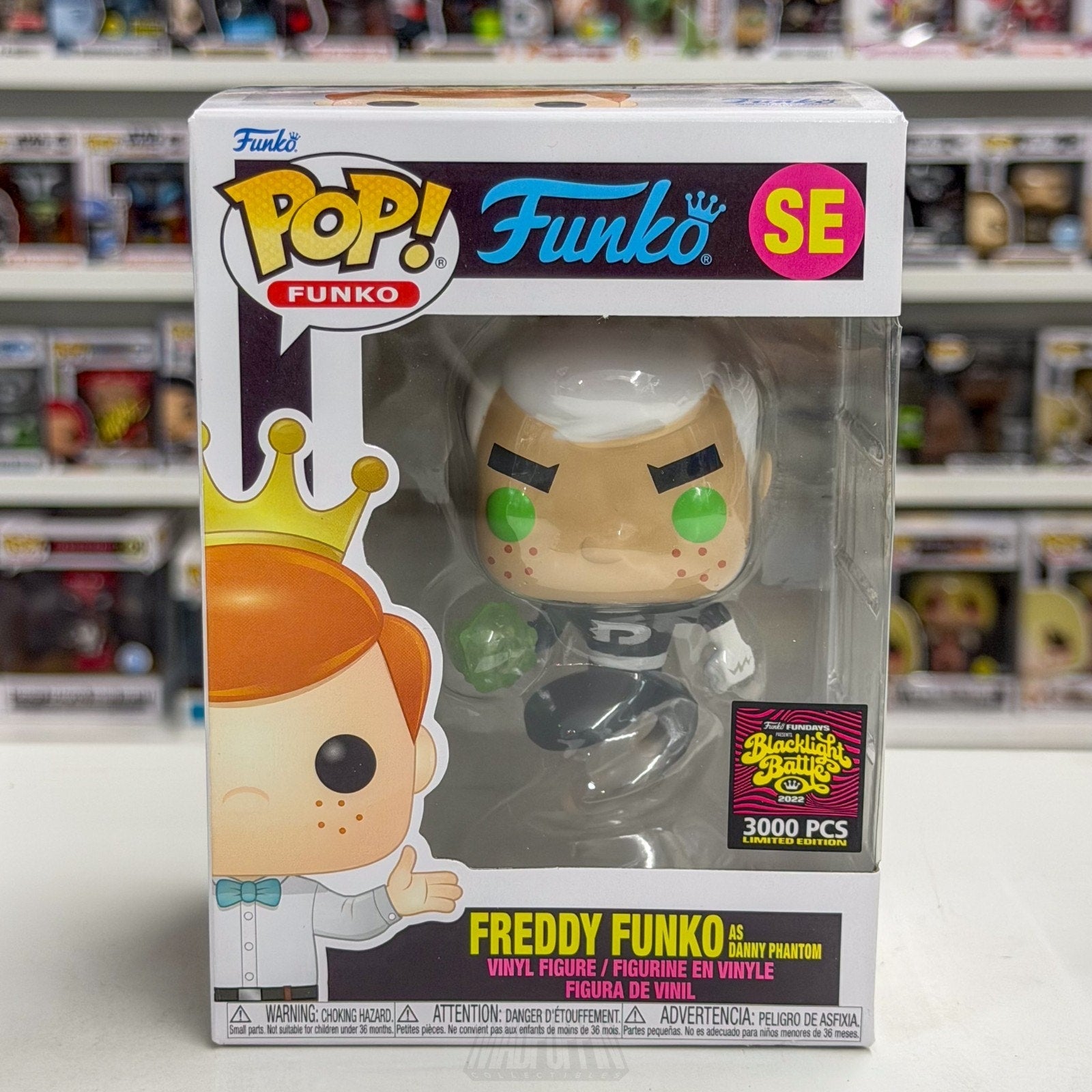 Funko Pop Fundays Blacklight Battle Danny Phantom SE Nickelodeon Vinyl Figure