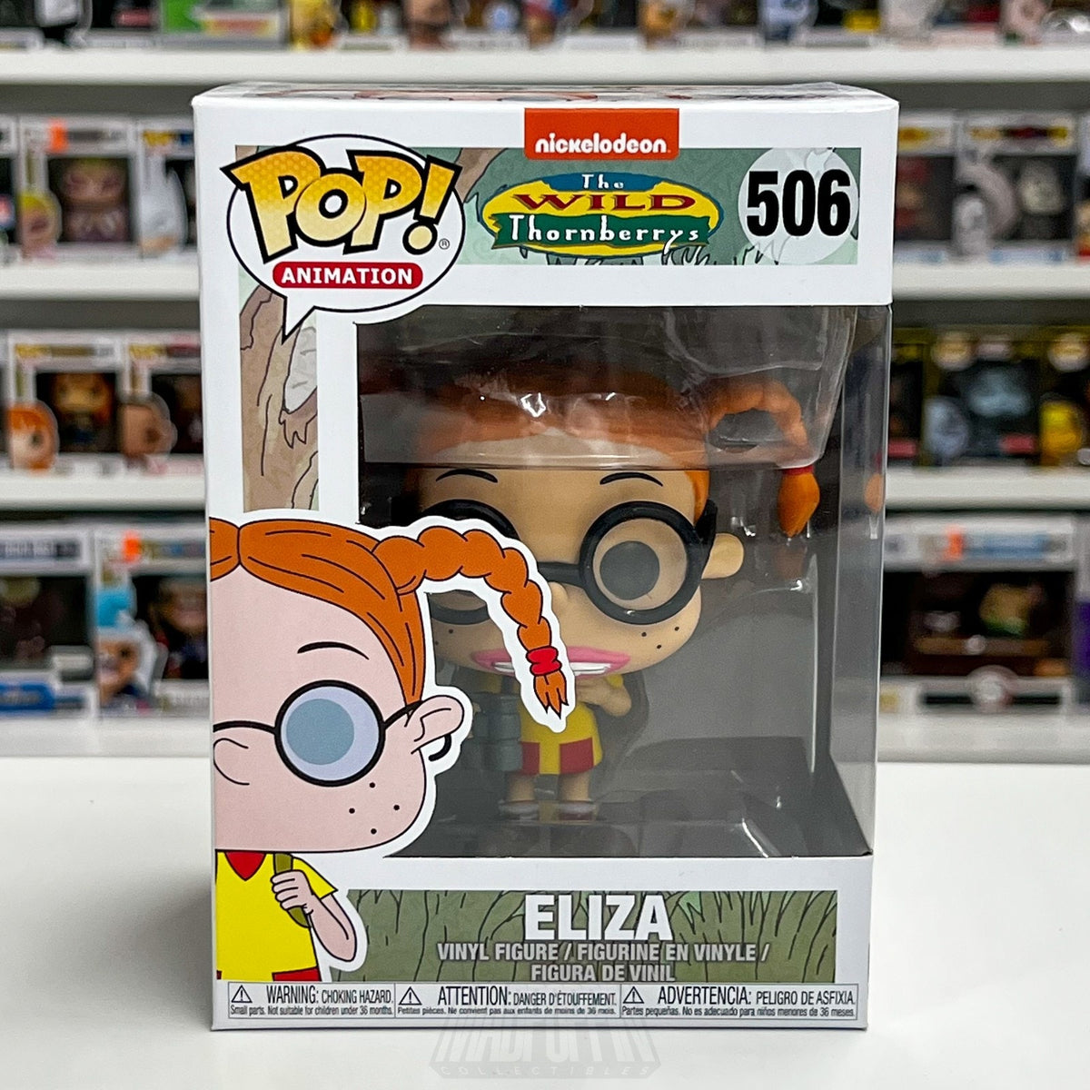 Funko Pop Animation Nickelodeon Wild Thornberrys Eliza 506 Cartoons Vinyl Figure
