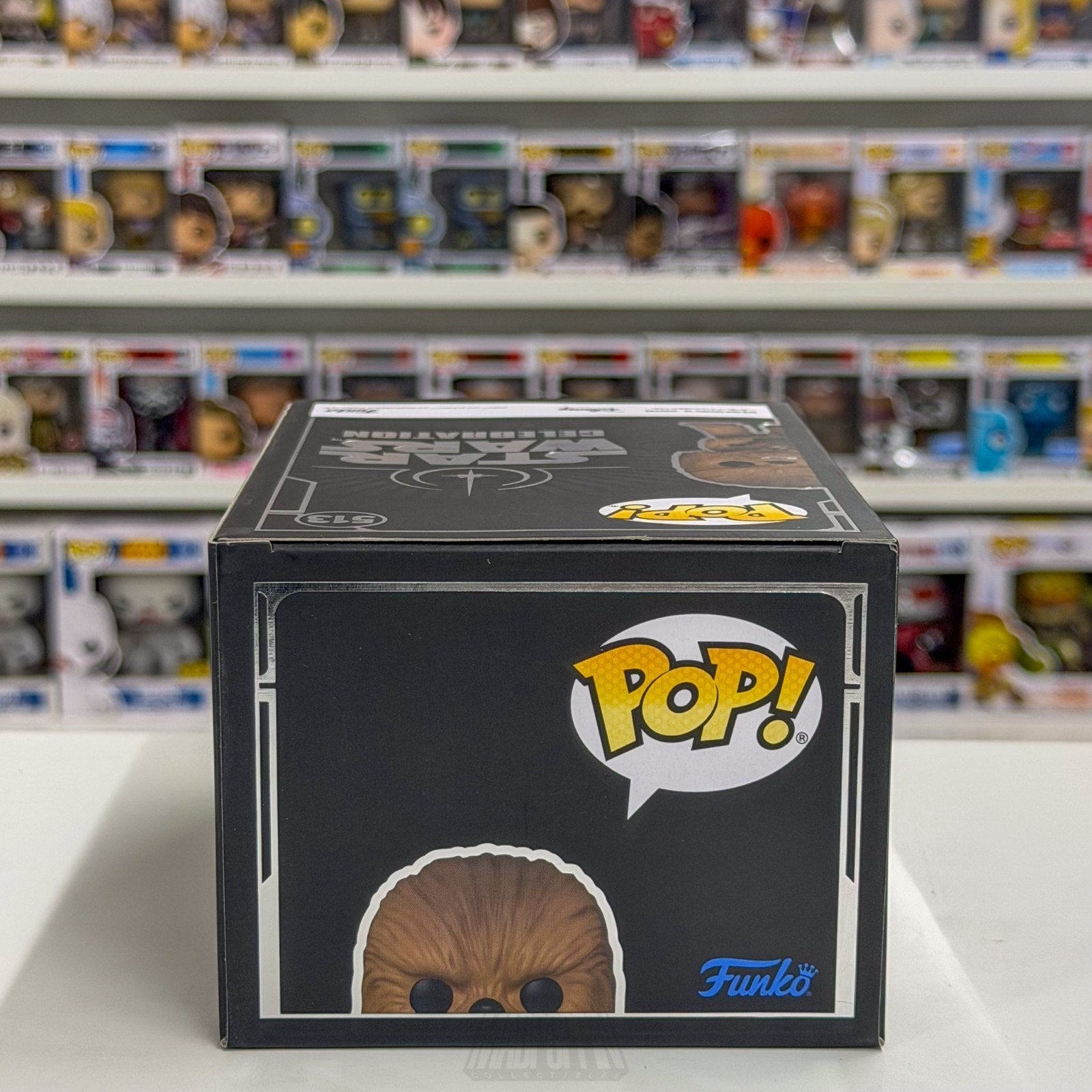 Funko Pop Star Wars Chewbacca Celebration Galactic Con 513 Wookiee Vinyl Figure