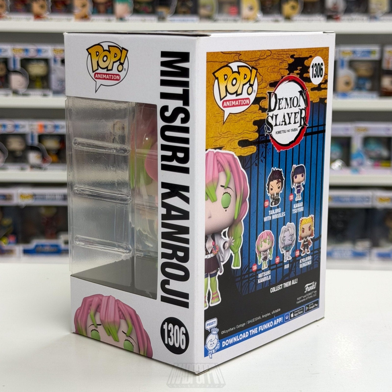 Funko Pop Anime Demon Slayer Mitsuri Kanroji 1306 Japan Manga Toy Vinyl Figure