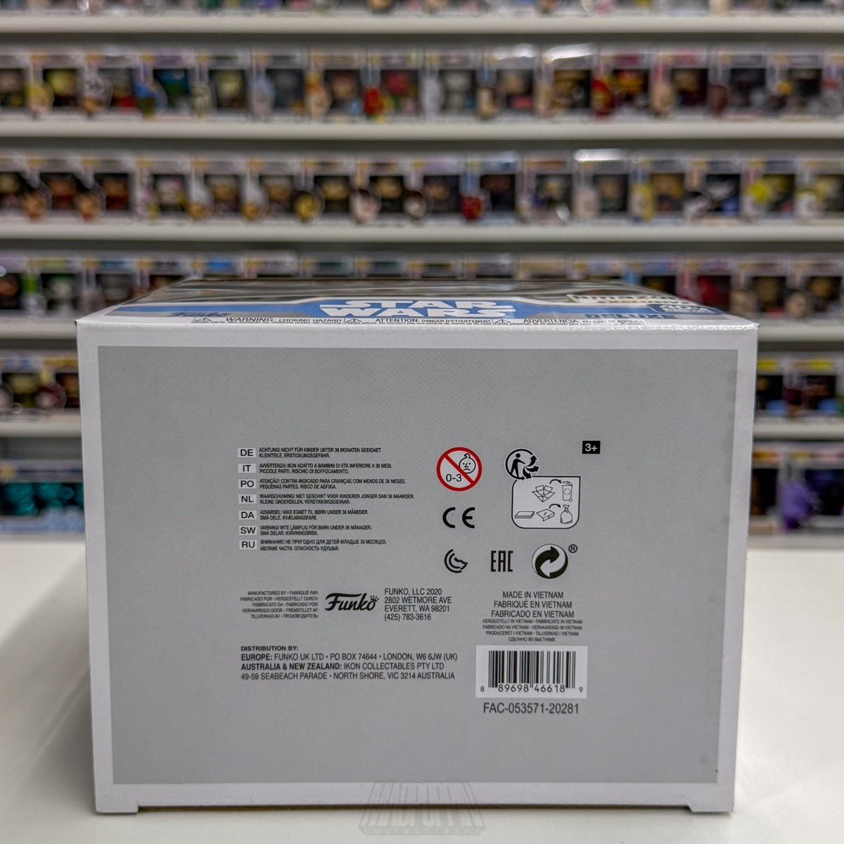 Funko Pop Star Wars Battle Echo Base Vader Snowtrooper Amazon 377 Sith Figure