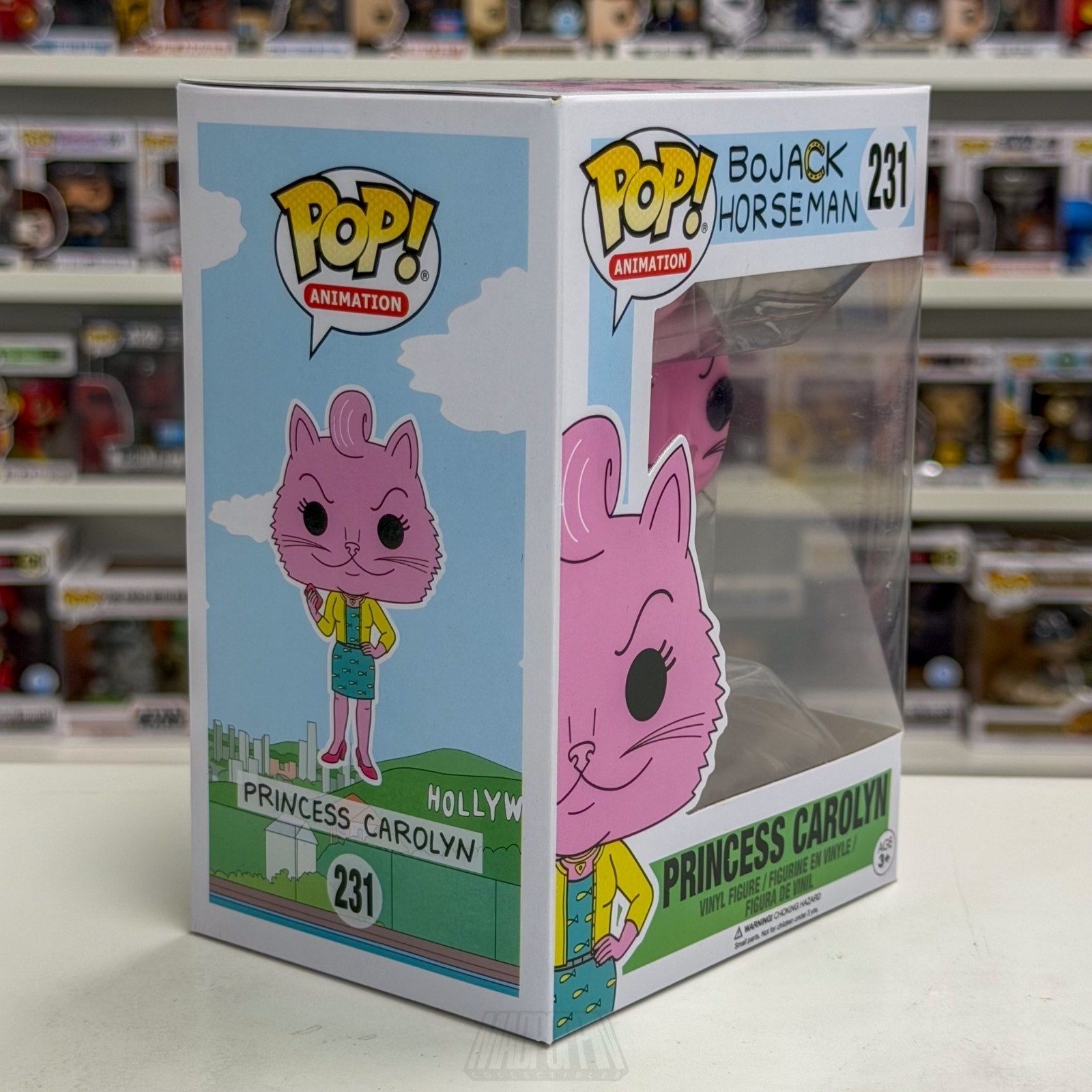 Funko Pop Animation Bojack Horseman Princess Carolyn 231 Netflix Vinyl Figure