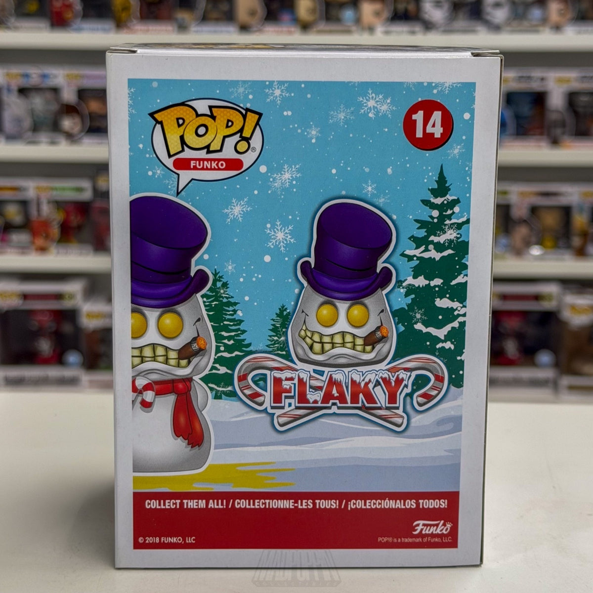 Funko Pop Fantastik Plastik Flaky 12 Days of Christmas 14 Snowman Vinyl Figure