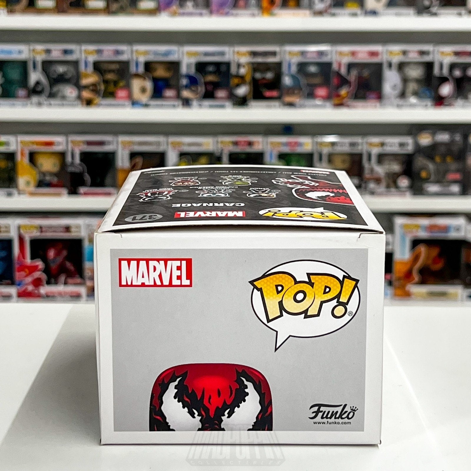 Funko Pop Marvel Venom Carnage Tendrils NYCC Fall Con 371 Symbiote Vinyl Figure
