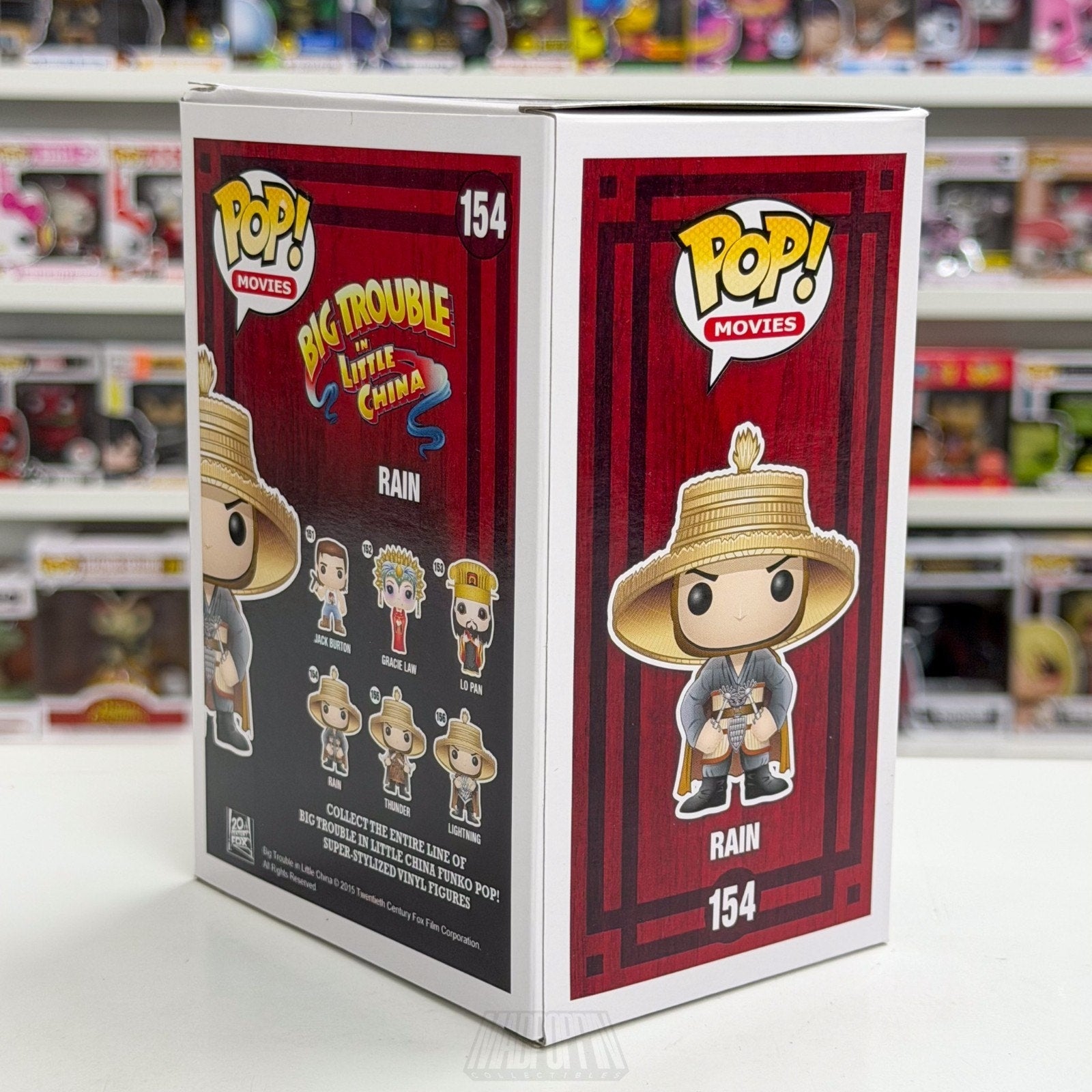 Funko Pop Movies Big Trouble Little China Rain 154 Vaulted Toy Vinyl Figure