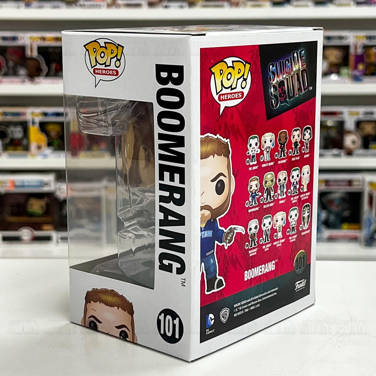 Funko Pop! Heroes Suicide Squad Boomerang 101 Vinyl Figure New in Box DC Comics