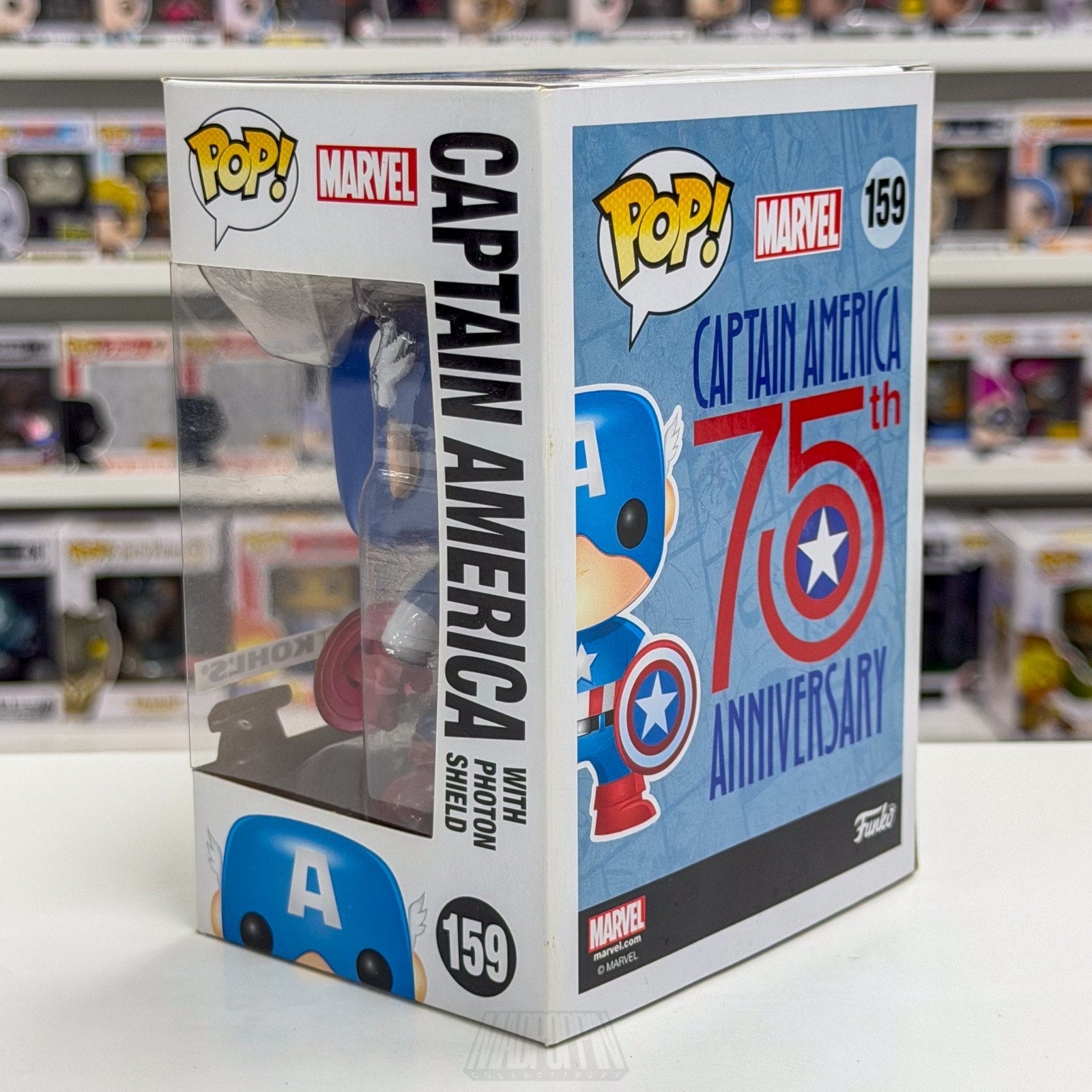 Funko Pop Marvel Captain America with Photon Sheild Kohl's 159 Toy Vinyl Figure
