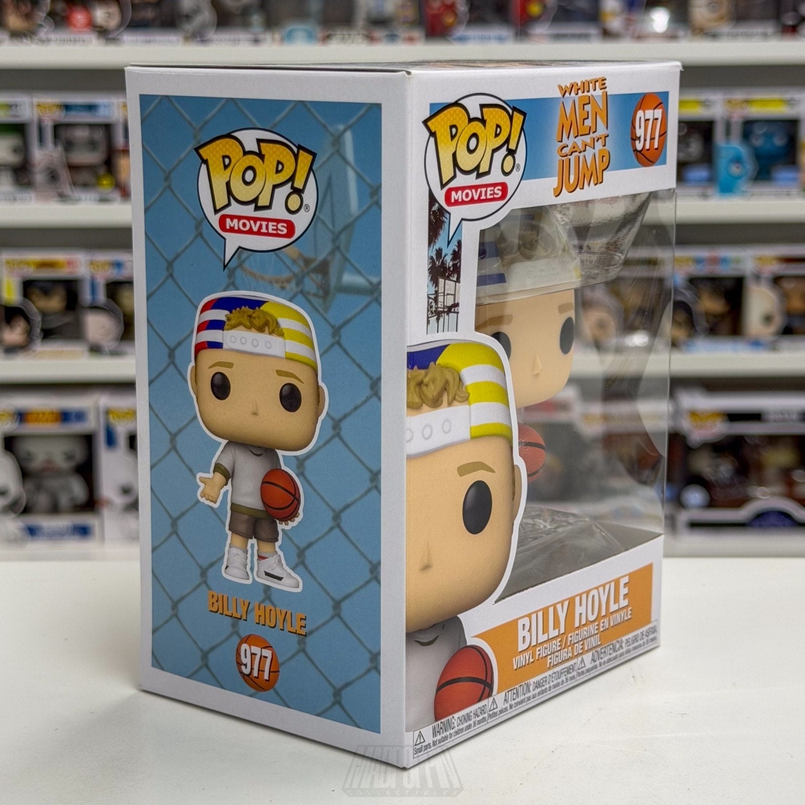 Funko Pop Movies White Men Can't Jump Billy Hoyle Basketball Toy Vinyl Figure