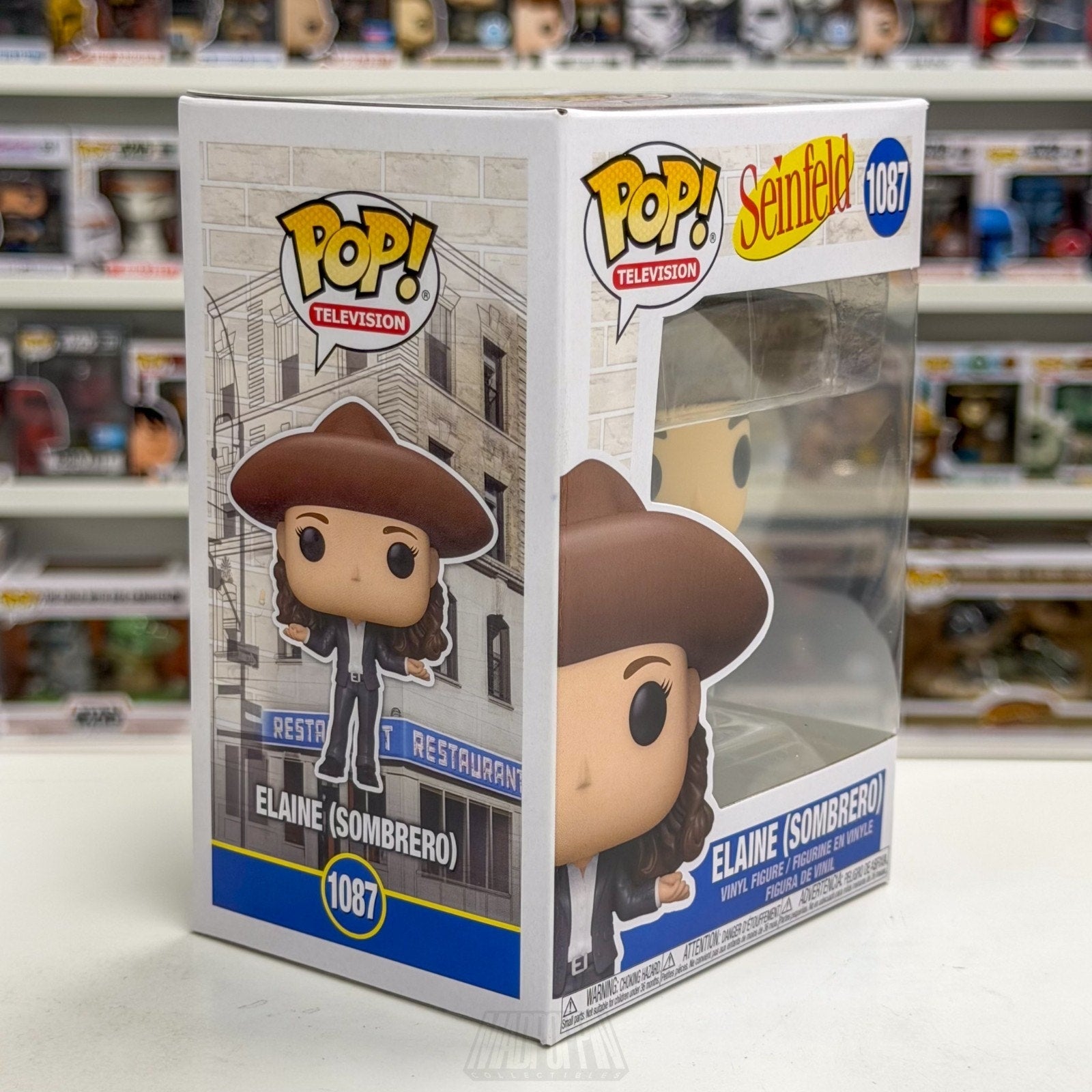 Funko Pop TV Seinfeld Elaine Benes Sombrero 1087 Comedy Sitcom Toy Vinyl Figure