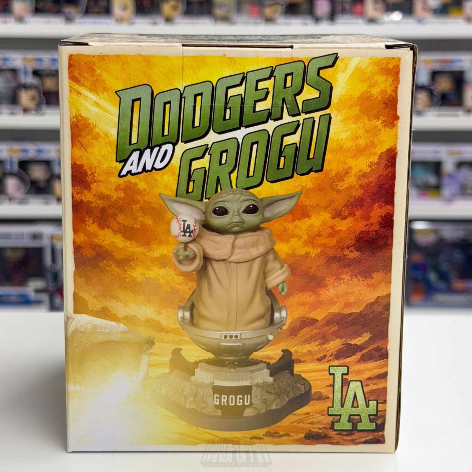 Dodgers x Star Wars Grogu Bobblehead Giveaway Baby Yoda Los Angeles MLB Baseball