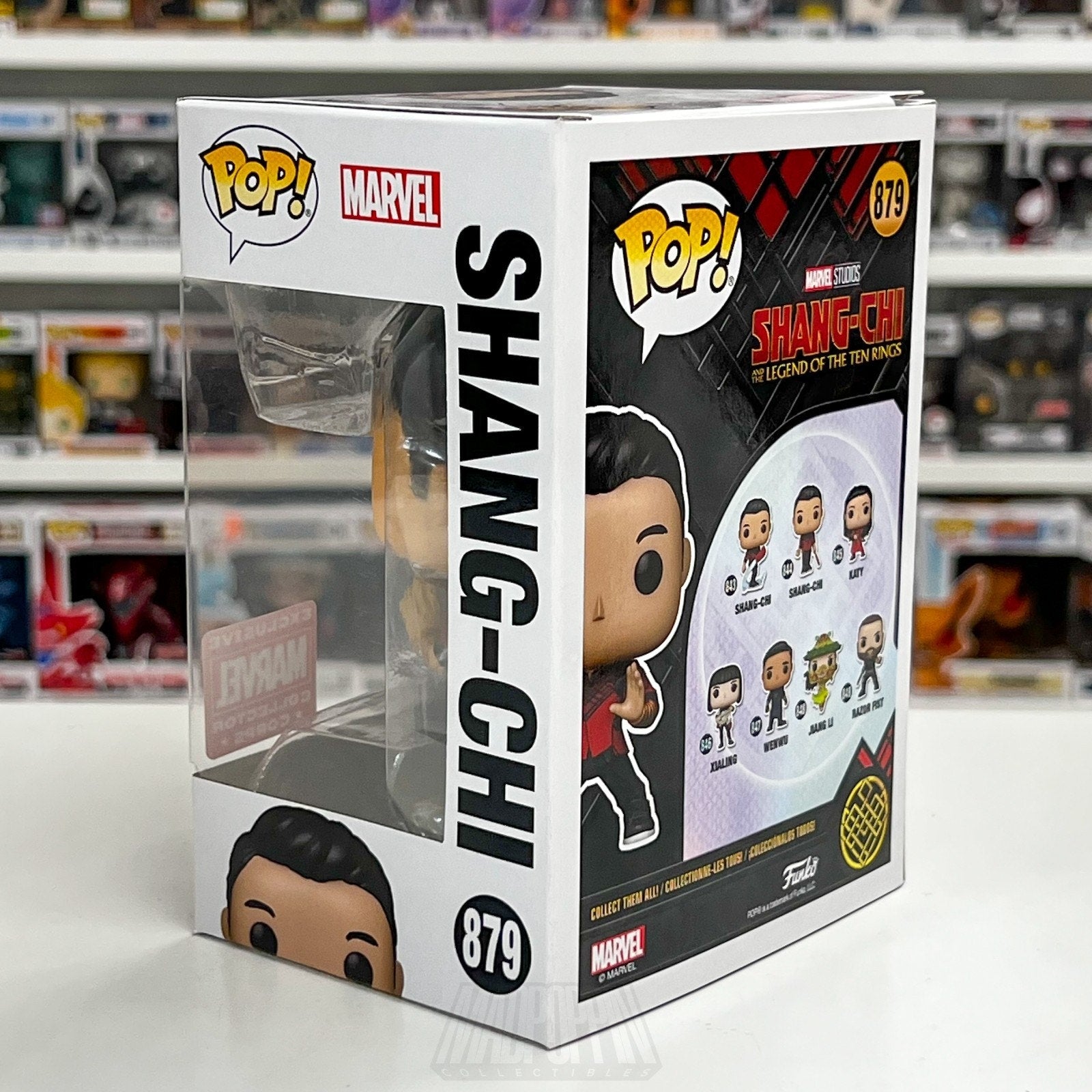 Funko Pop Marvel Collector Corps MCC Shang-Chi Legend Ten Rings 879 Vinyl Figure