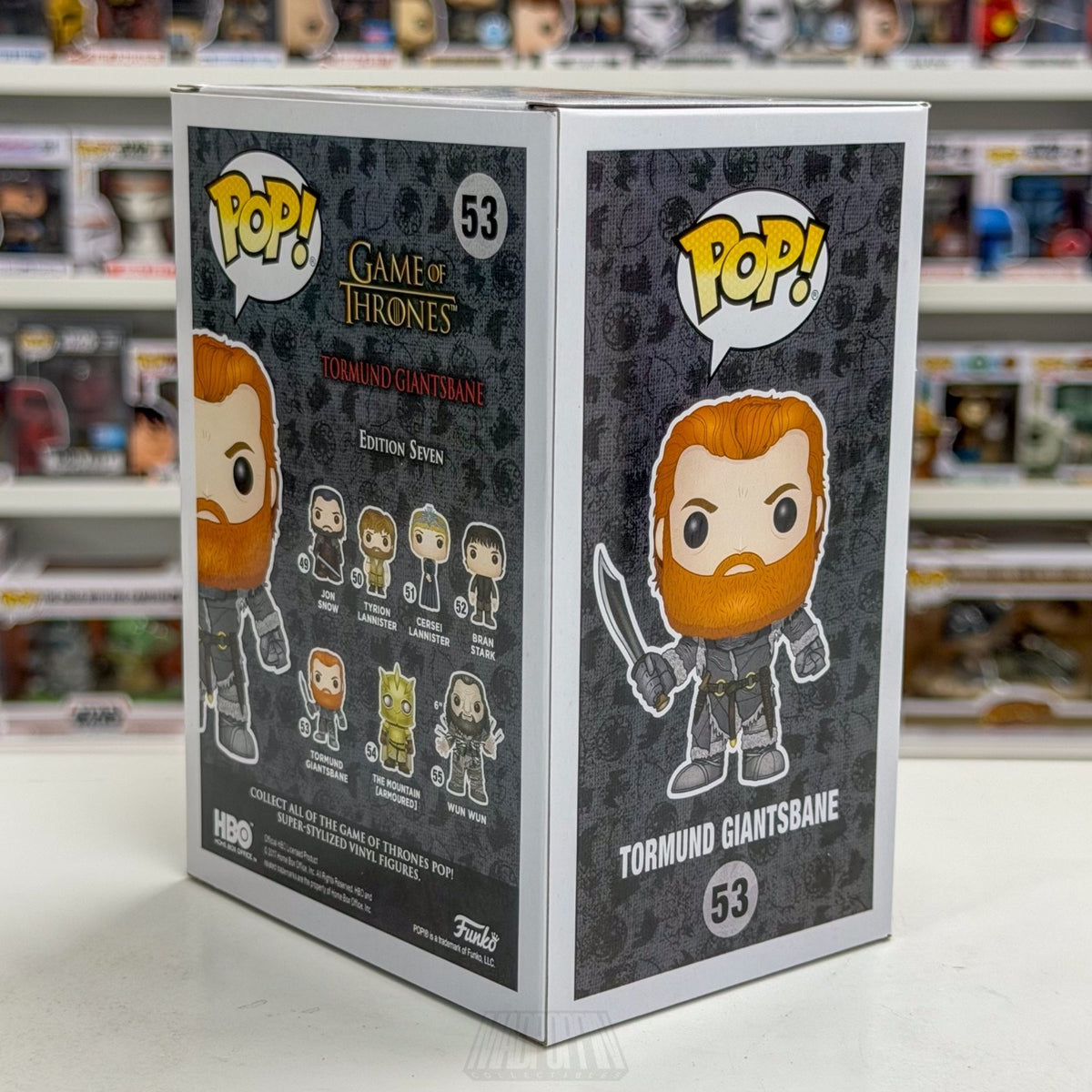 Funko Pop TV HBO Game of Thrones Tormund Giantsbane 53 Wildling Toy Vinyl Figure