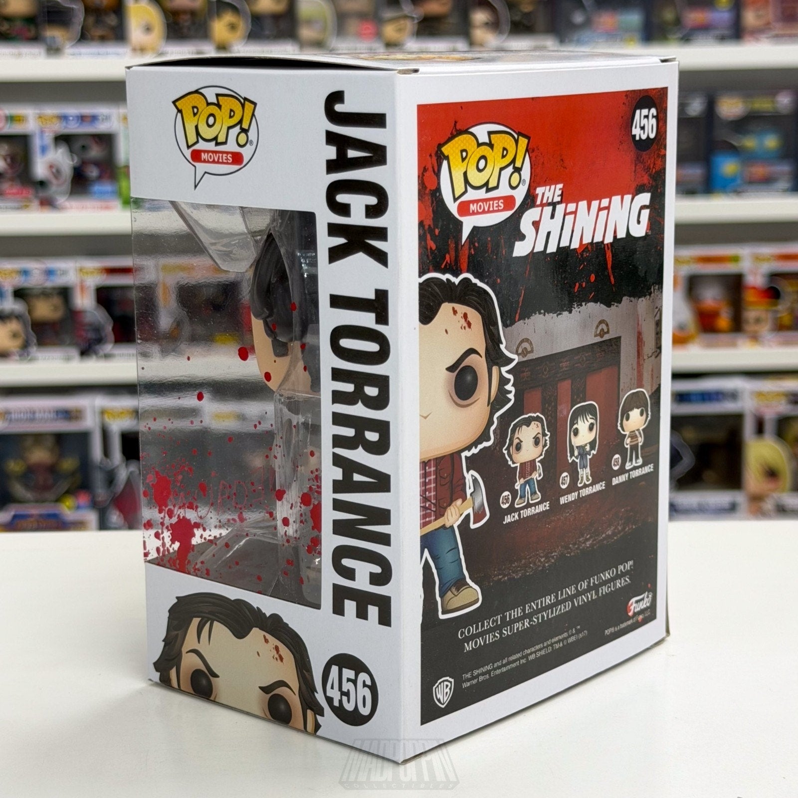 Funko Pop Movies The Shining Jack Torrance w/Axe 456 Horror Kubrick Vinyl Figure