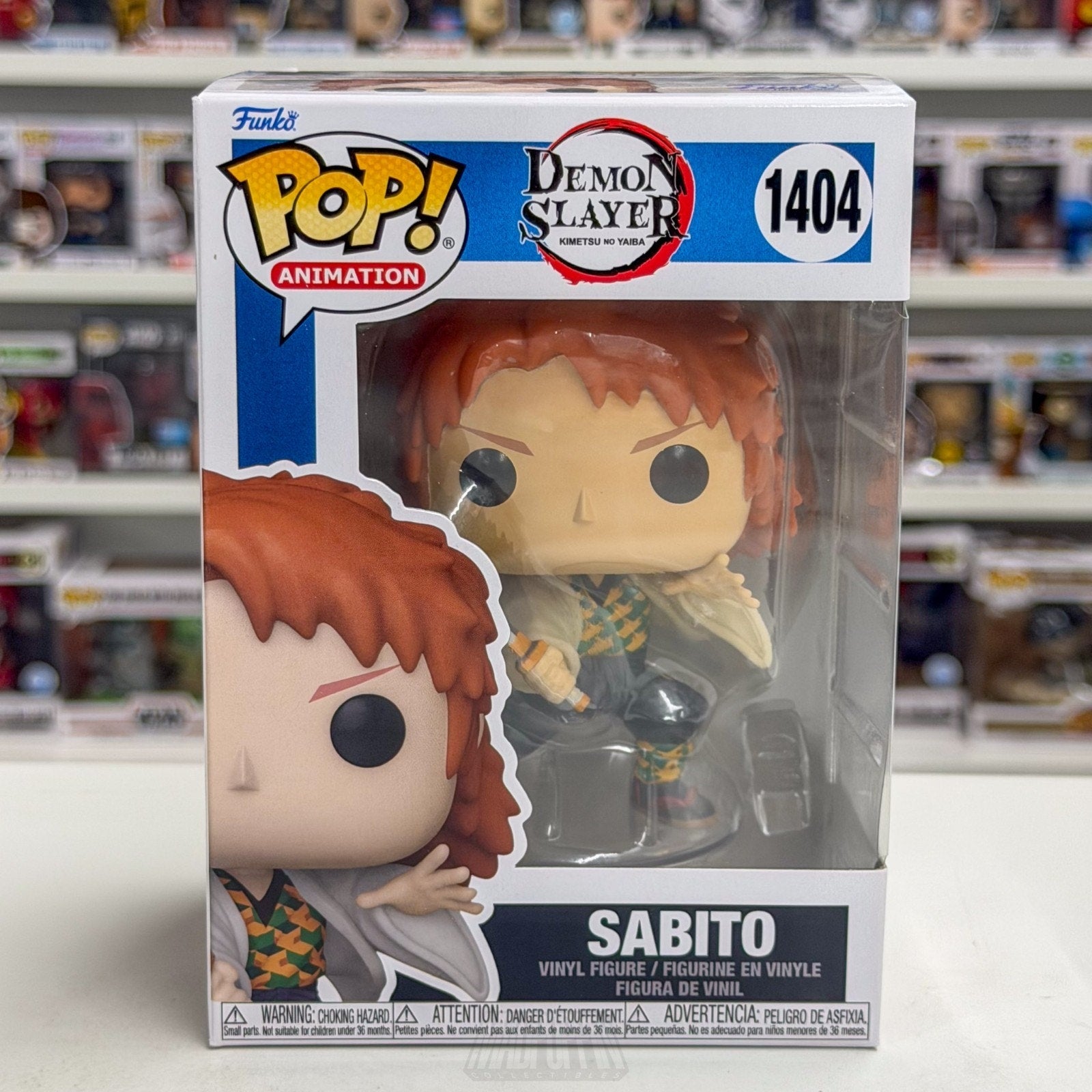 Funko Pop Anime Demon Slayer Kimetsu no Yaiba Sabito 1404 Japanese Manga Figure