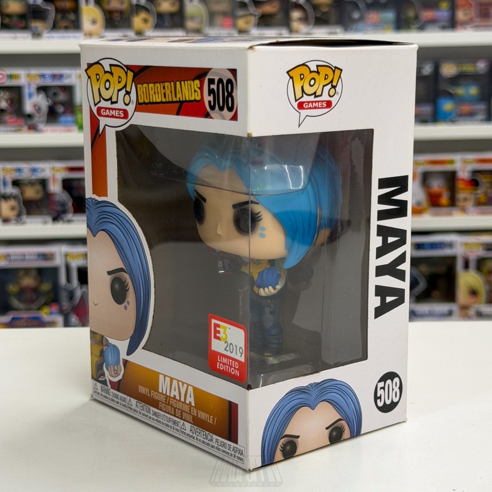 Funko Pop Maya GameStop, Electronic Entertainment Expo 508 Vinyl Figure