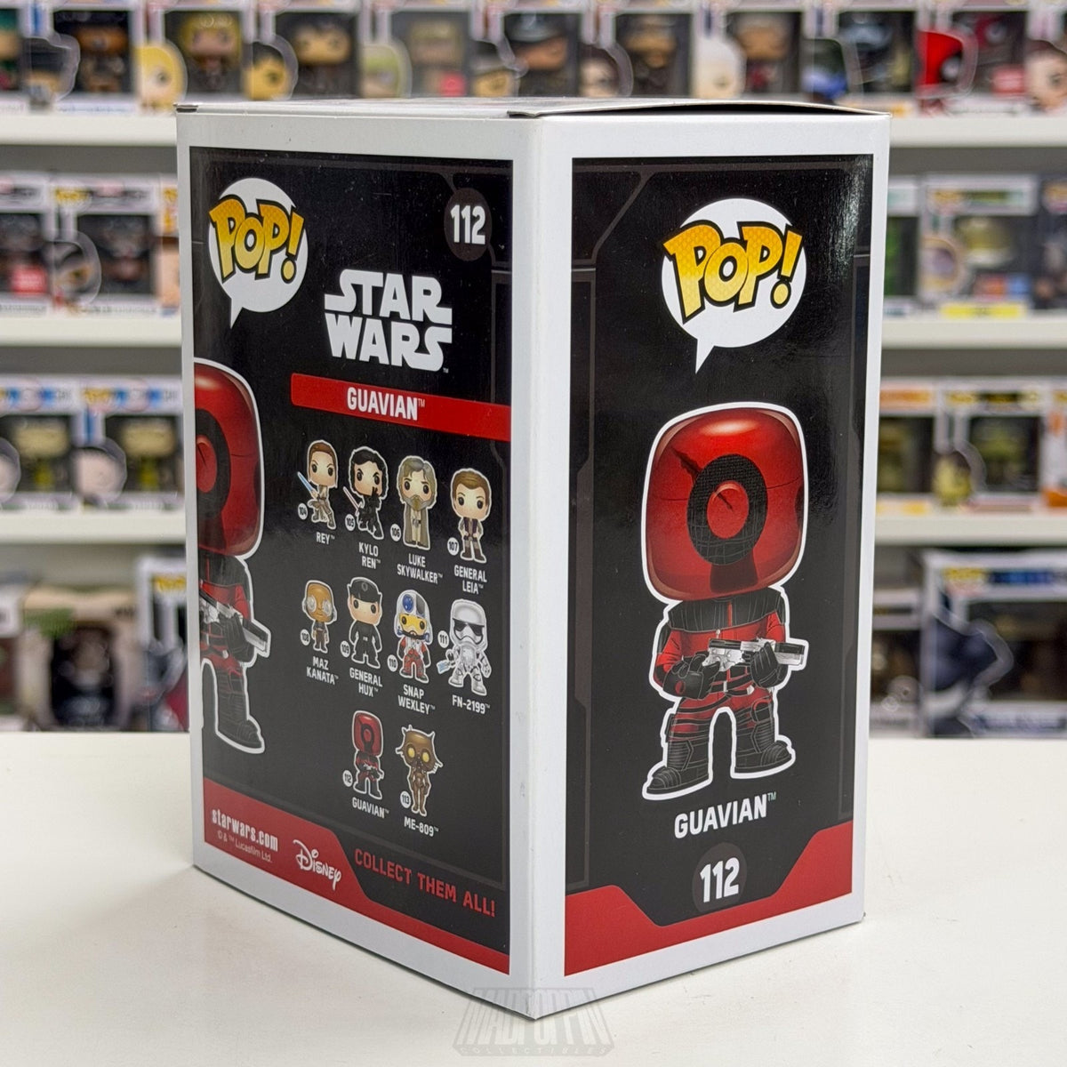 Funko Pop Star Wars EP 7 Force Awakens Guavian 112 Red Armor Toy Vinyl Figure