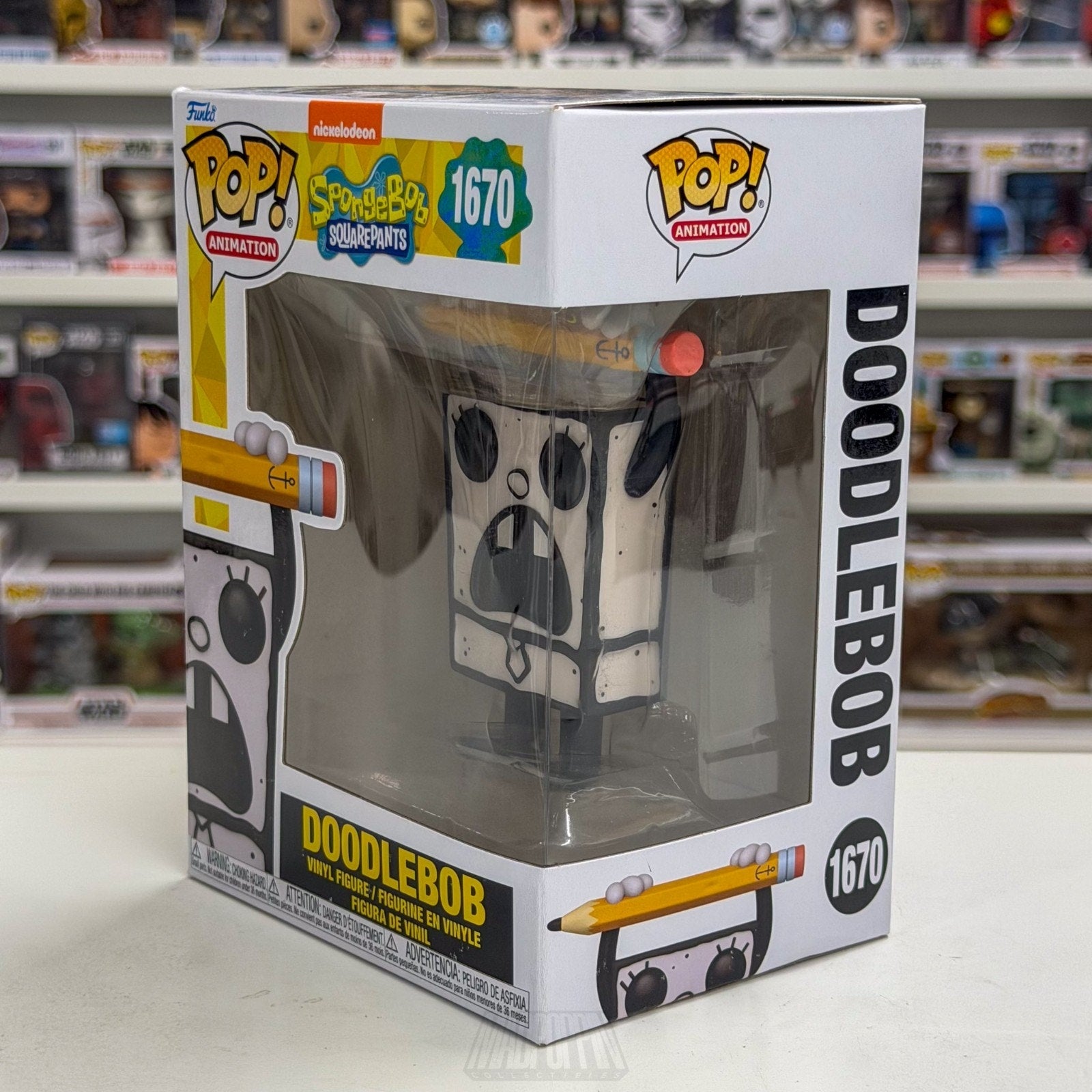 Funko Pop Animation Nickelodeon Spongebob Squarepants Doodlebob 1670 Toy Figure