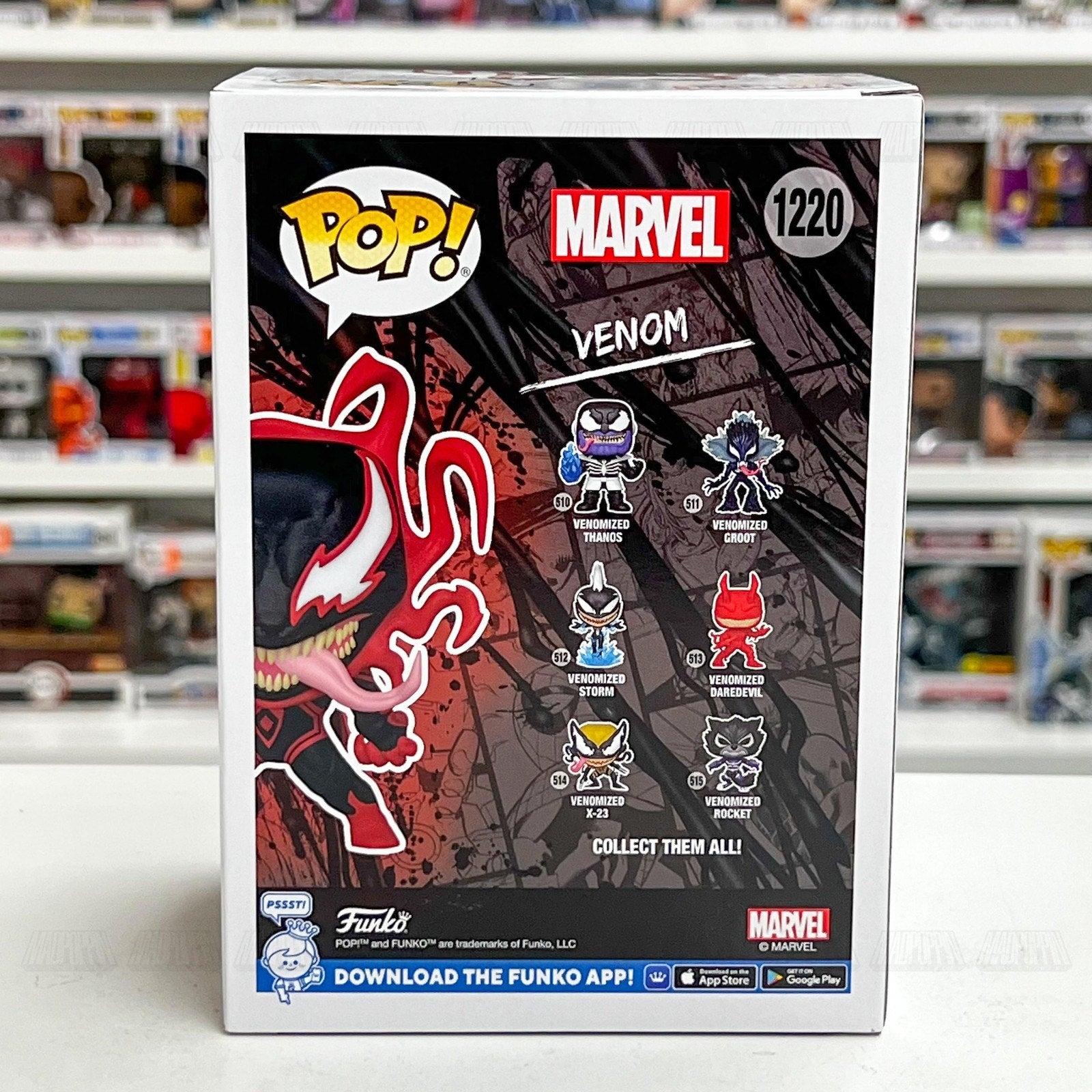 Funko Pop Marvel Venom Carnage Miles Morales Entertainment Earth 1220 Toy Figure