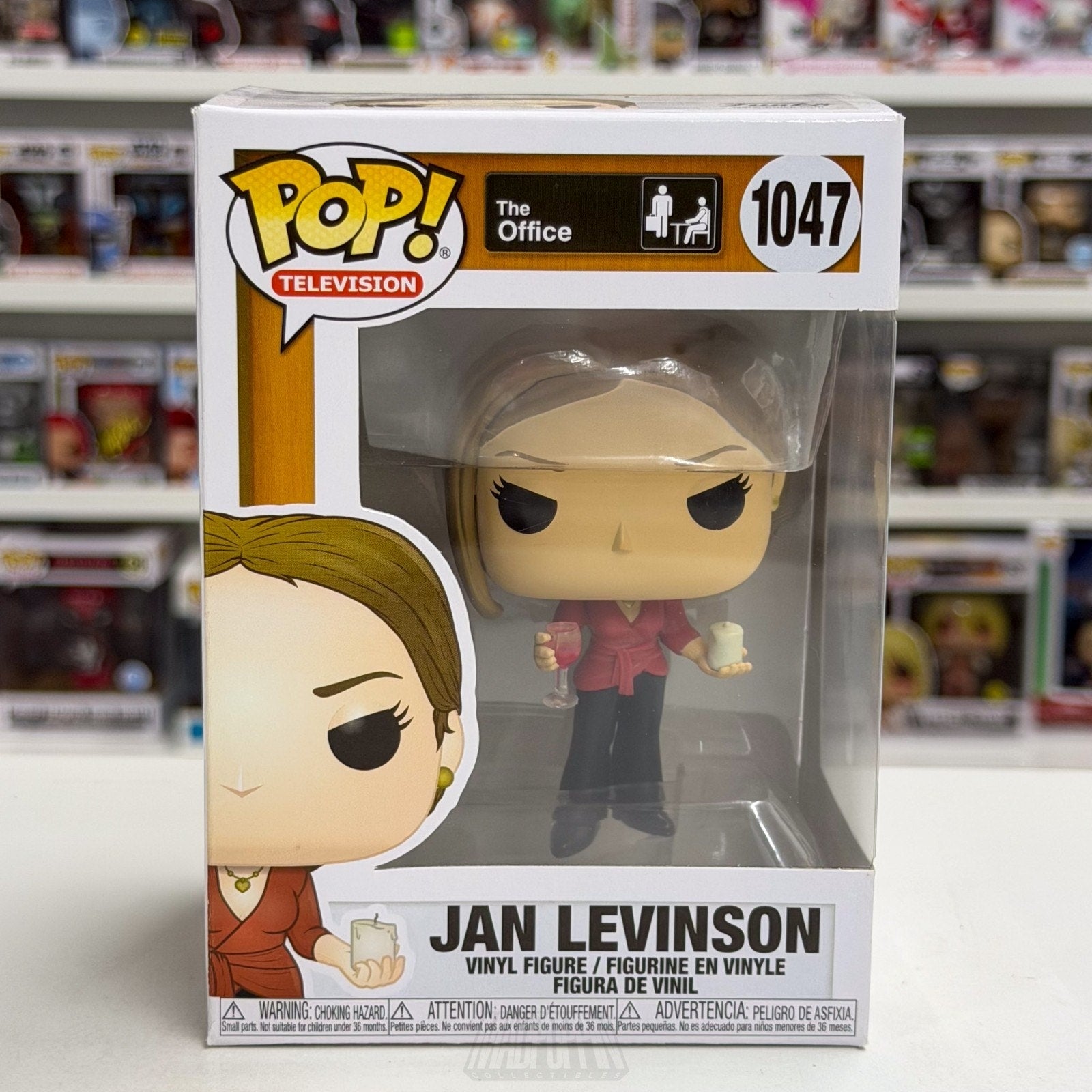 Funko Pop TV The Office Jan Levinson 1047 Vice President Dunder Mifflin Figure