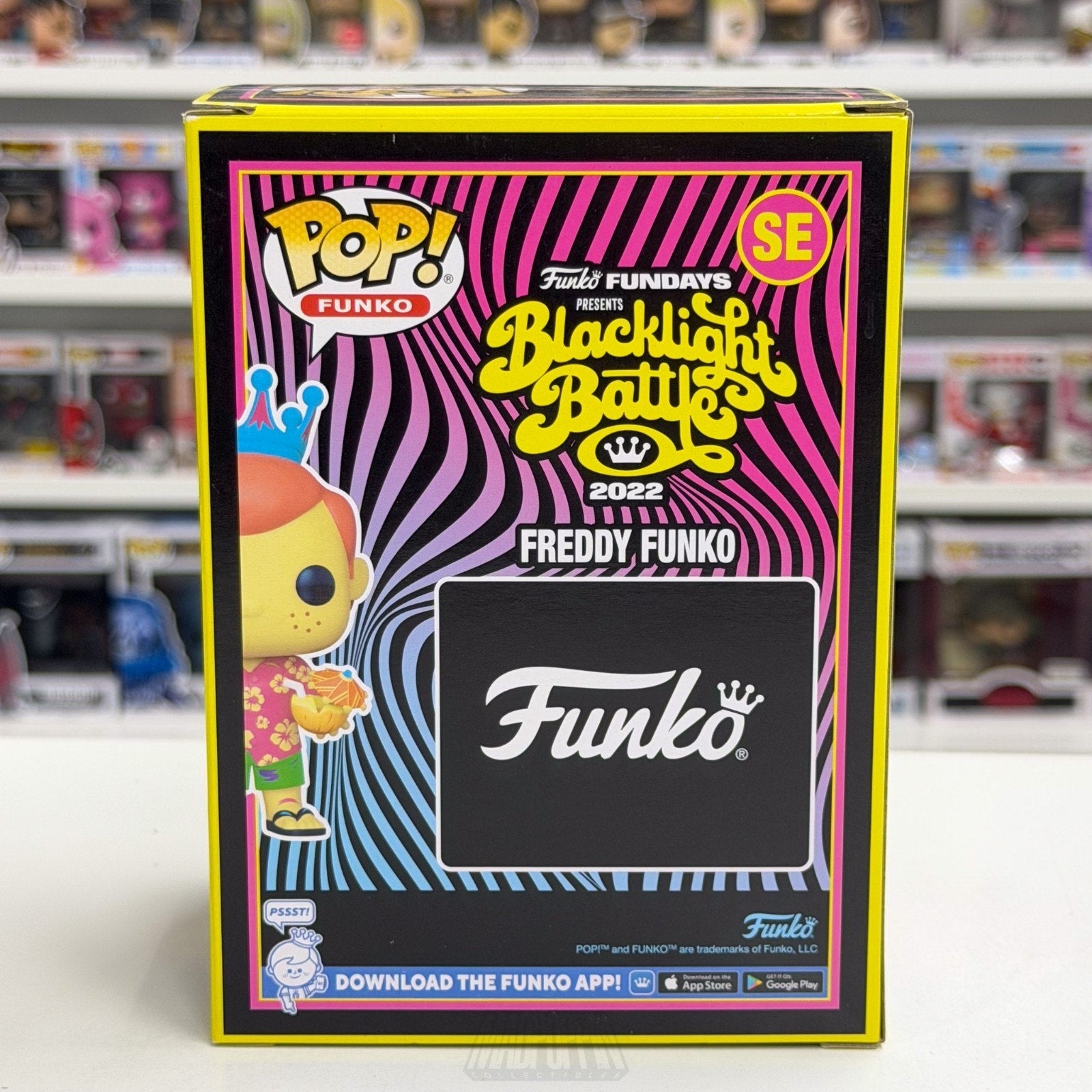 Funko Pop Fundays Blacklight Battle Freddy Summertime SE 500 PCS Vinyl Figure