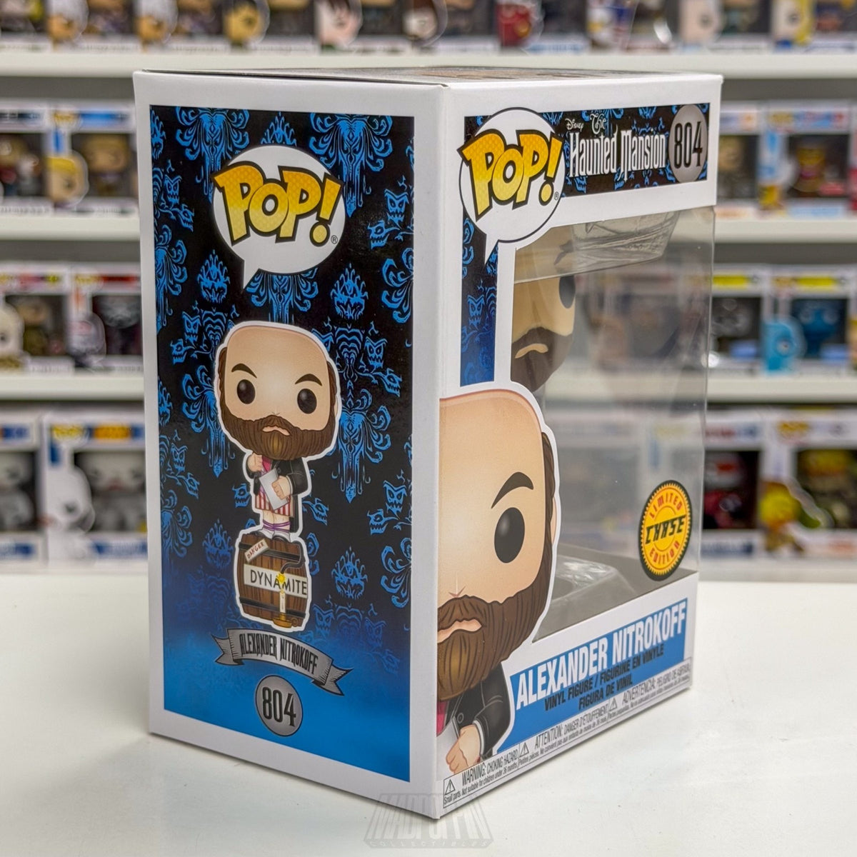 Funko Pop Disney Haunted Mansion Alexander Nitrokoff Dynamite Chase 804 Figure