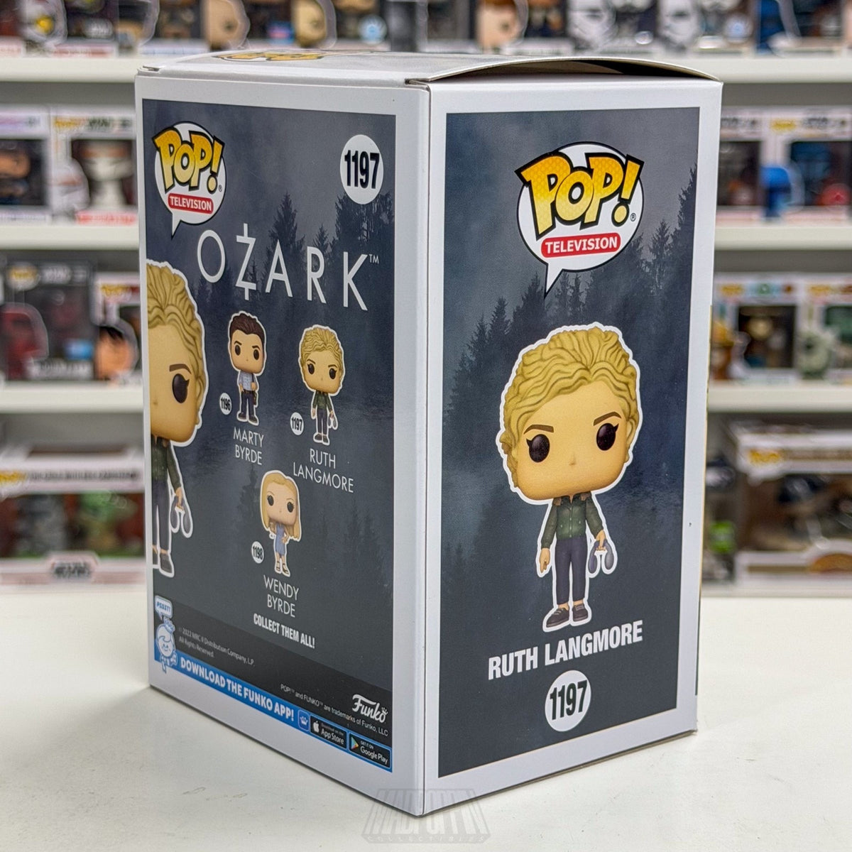 Funko Pop TV Netflix Ozark Ruth Langmore 1197 Crime Drama Missouri Vinyl Figure