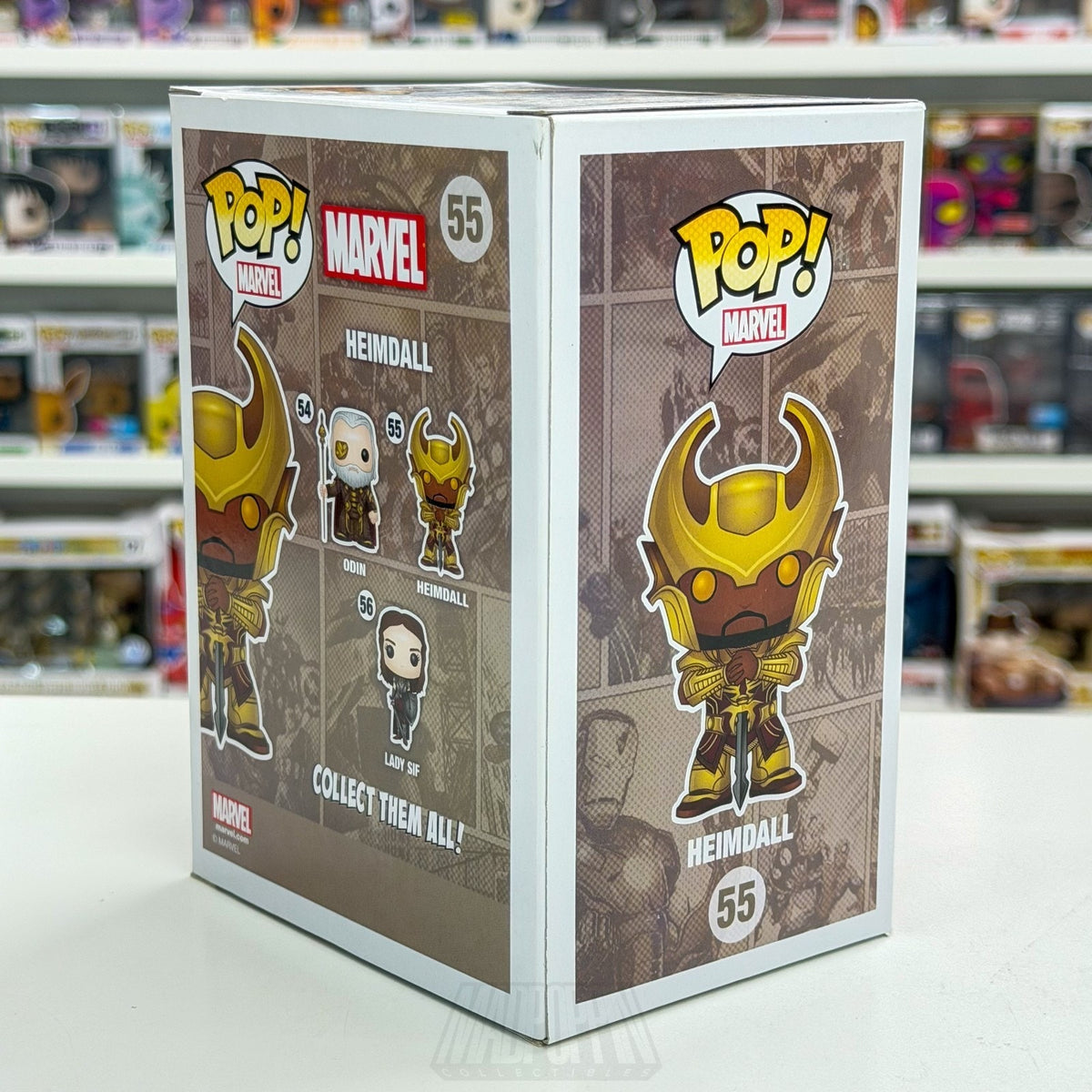 Funko Pop Marvel MCU Heimdall 55 Bifrost Asgardian Gatekeeper Toy Vinyl Figure