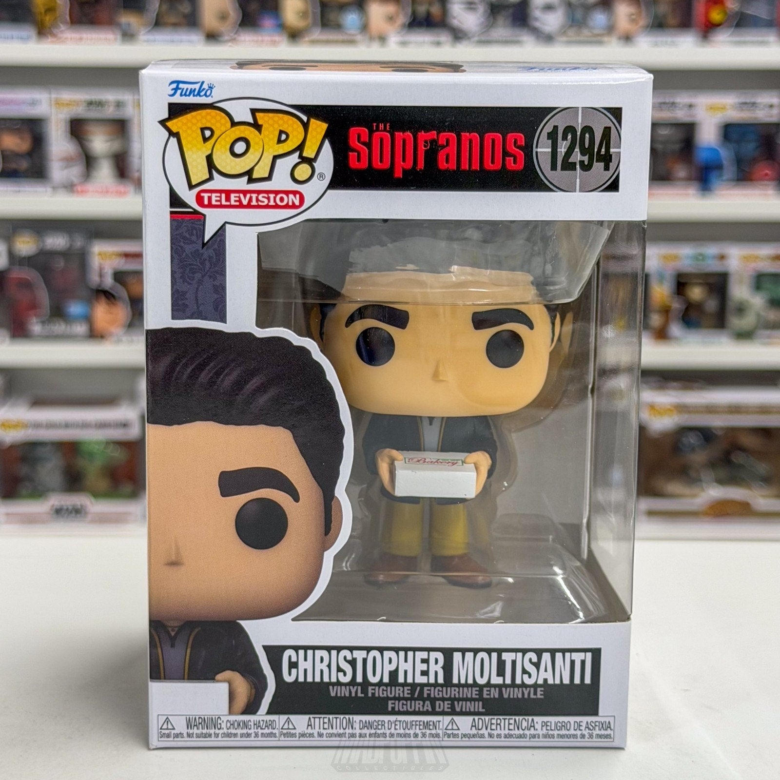 Funko Pop TV Sopranos Christopher Moltisanti 1294 Crime Mafia Toy Vinyl Figure