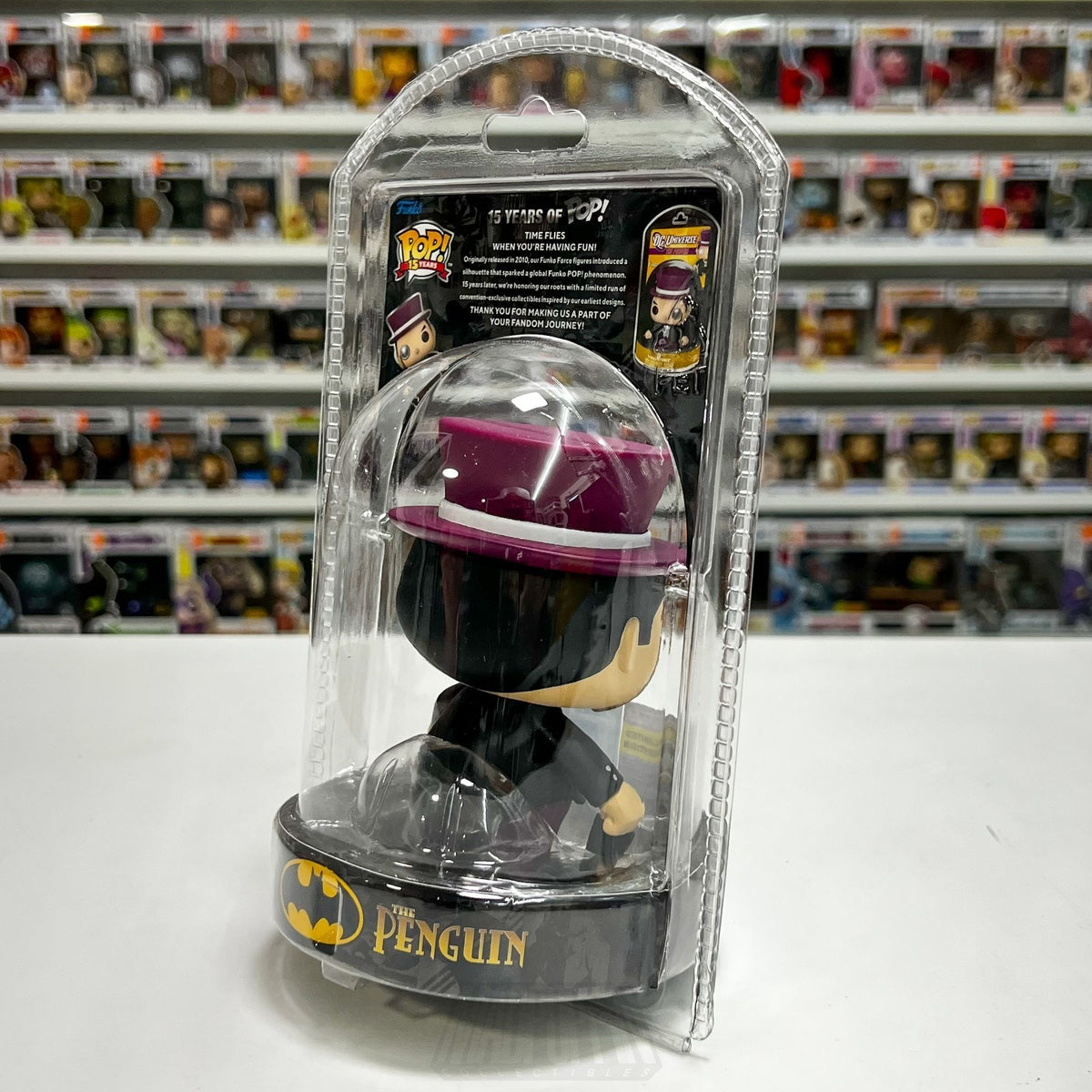 Funko Pop DC Heroes Penguin Clamshell SDCC 2025 Exclusive LE 2010 Pieces Batman