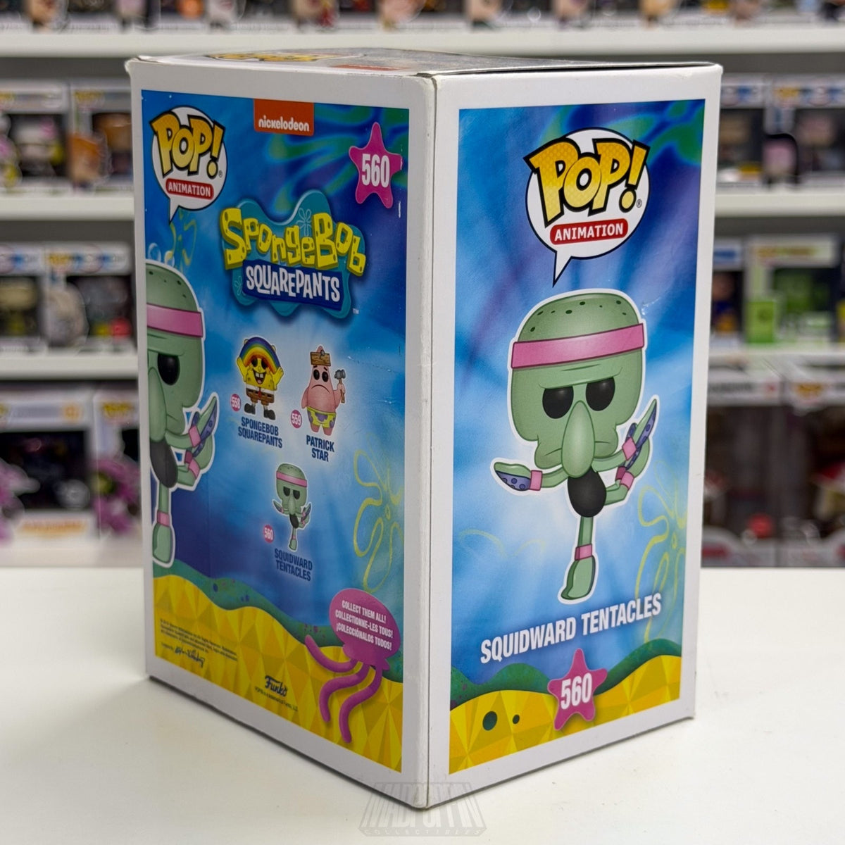 Funko Pop Animation Spongebob Squarepants Squidward Tentacles 560 Vinyl Figure