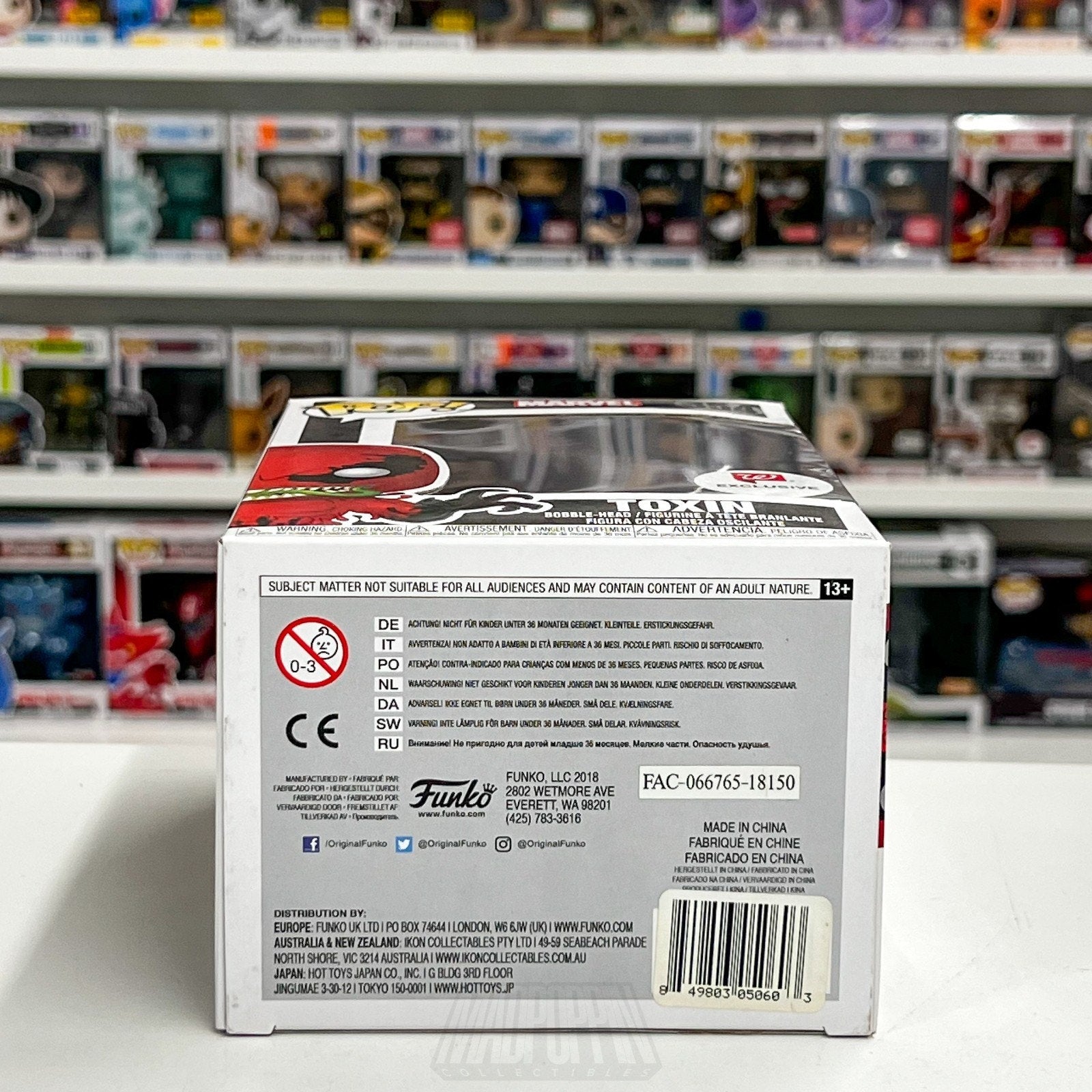 Funko Pop Marvel Toxin Walgreens 354 Symbiotes Supervillain Toy Vinyl Figure