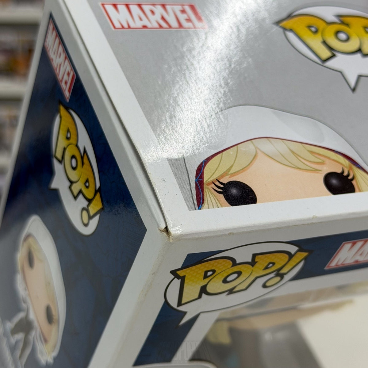 Funko Pop Marvel Spider-Gwen Unmasked Walgreens 152 Spider-Woman Vinyl Figure