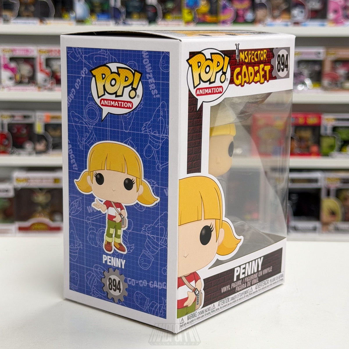 Funko Pop Animation Inspector Gadget Penny 894 Niece Sidekick Toy Vinyl Figure
