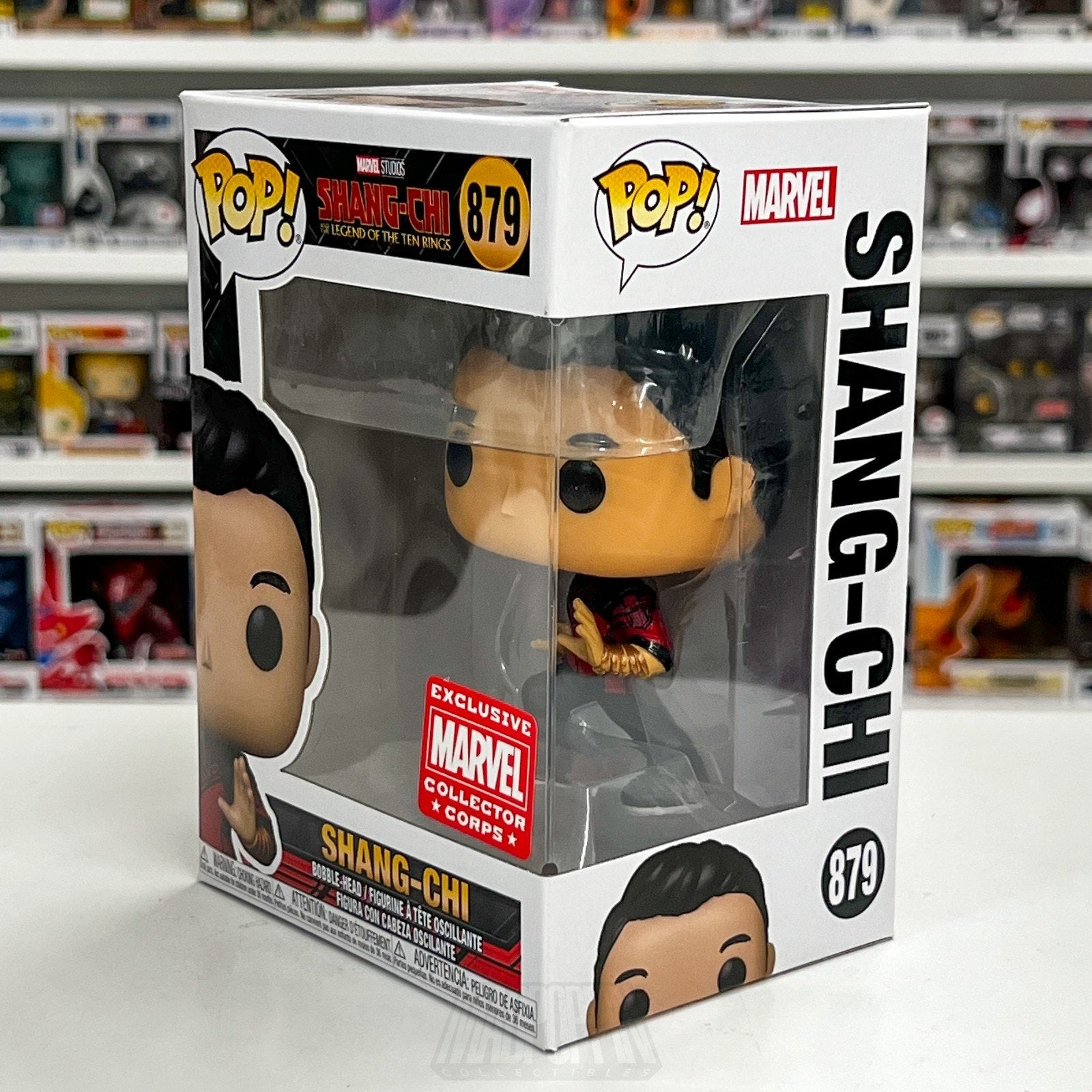 Funko Pop Marvel Collector Corps MCC Shang-Chi Legend Ten Rings 879 Vinyl Figure