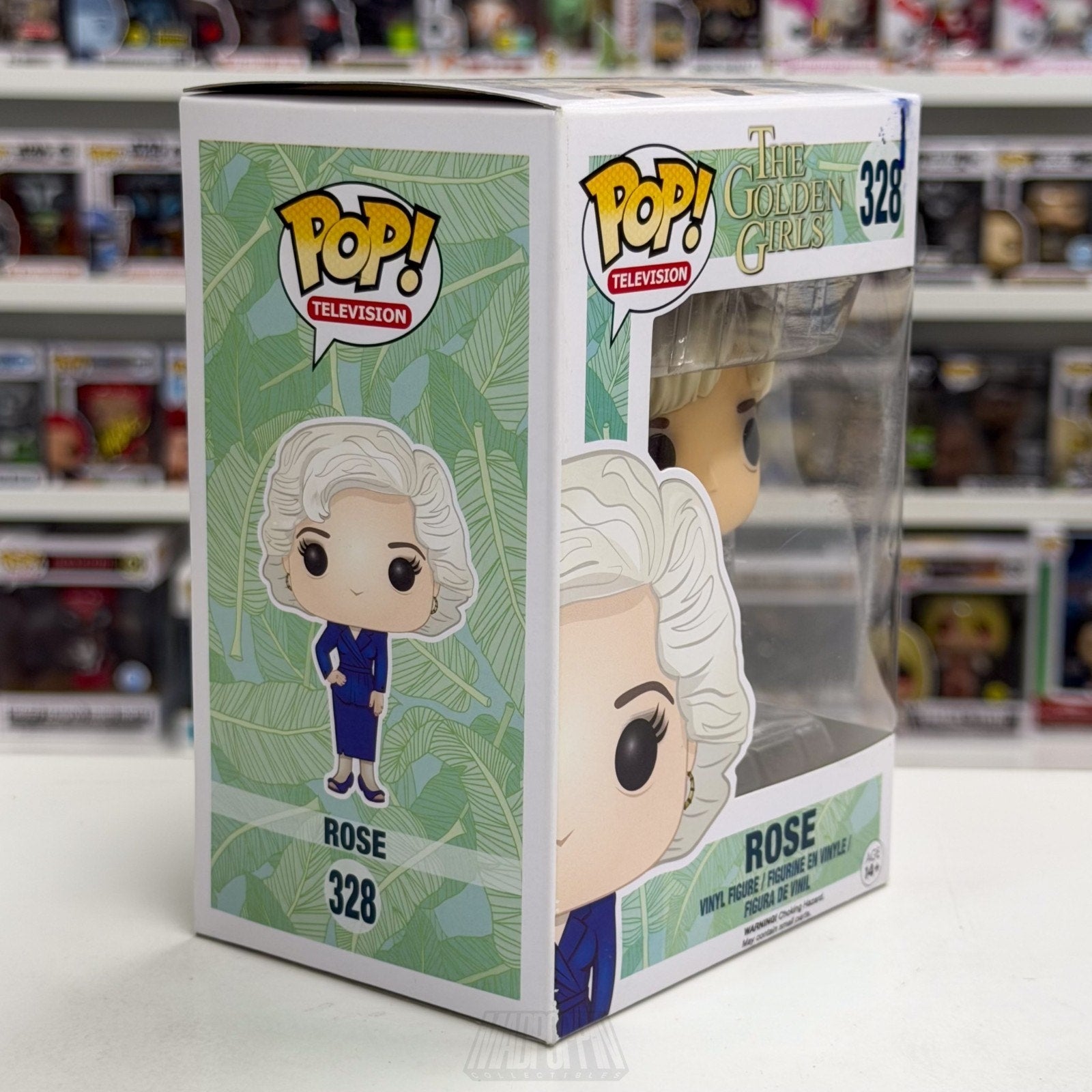 Funko Pop TV Golden Girls Rose Nylund 328 NBC Comedy Sitcom Miami Vinyl Figure