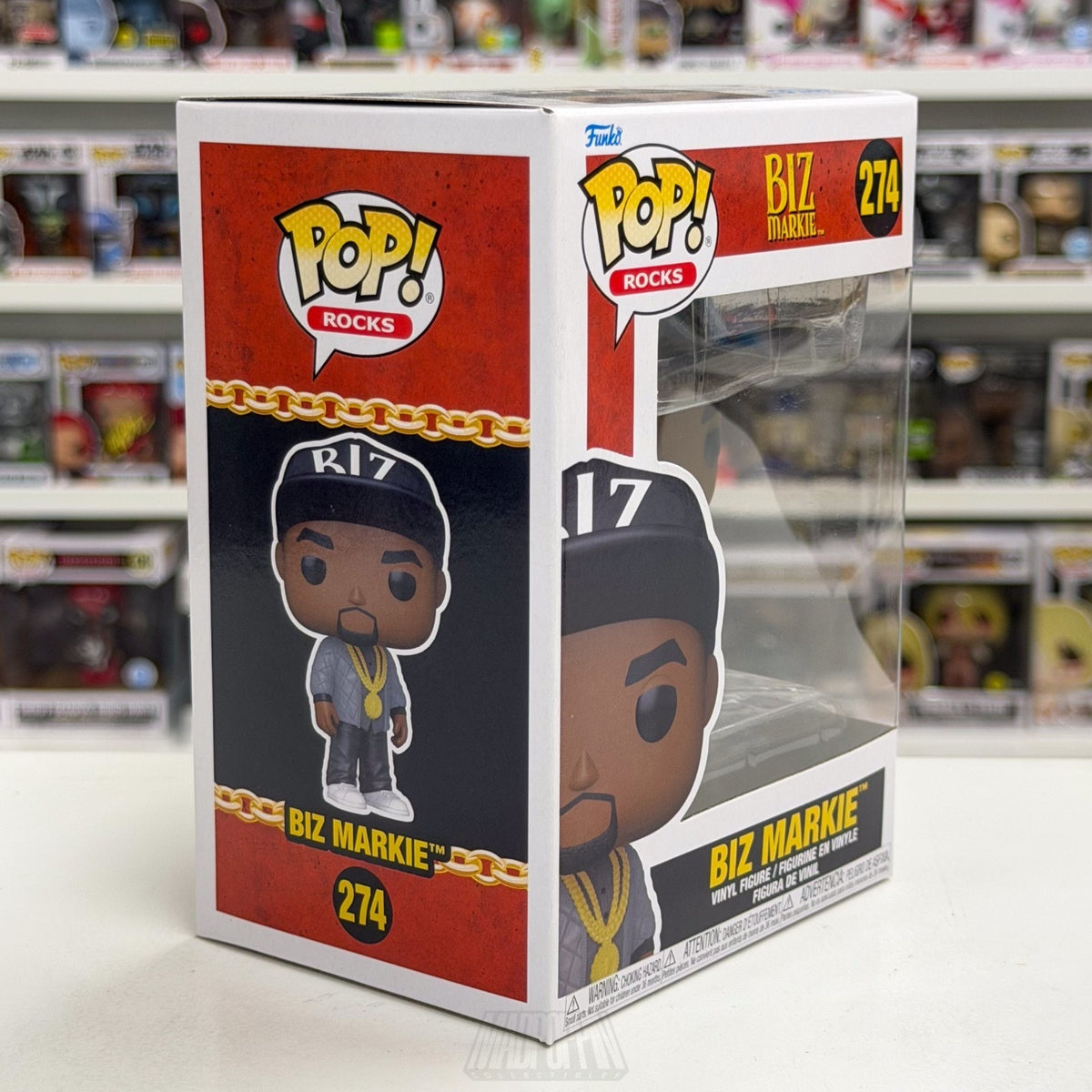 Funko Pop Rocks Biz Markie 274 Just A Friend Music Hip Hop Rap NYC Vinyl Figure
