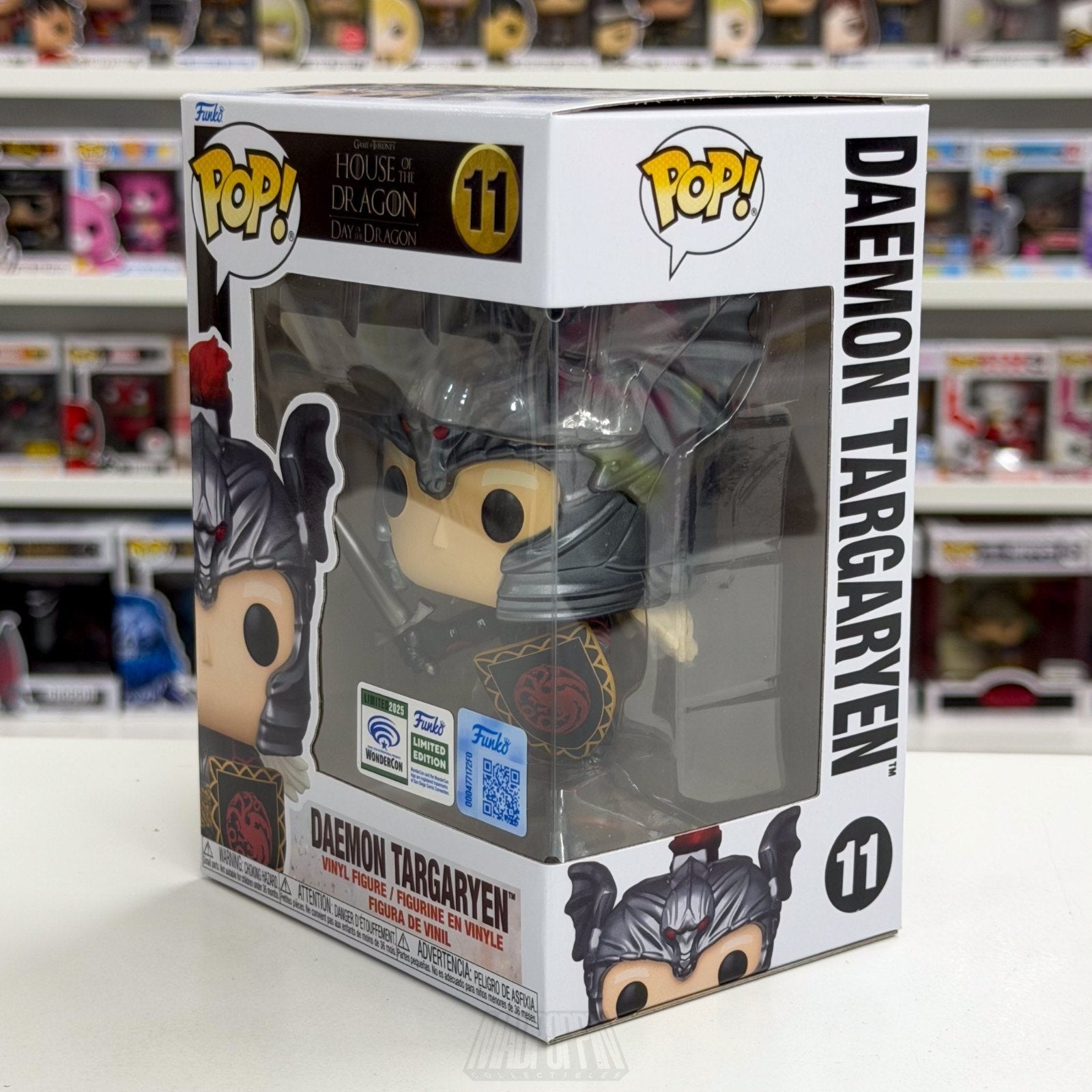 Funko Pop TV HBO House of the Dragon Daemon Targaryen WonderCon 11 Vinyl Figure