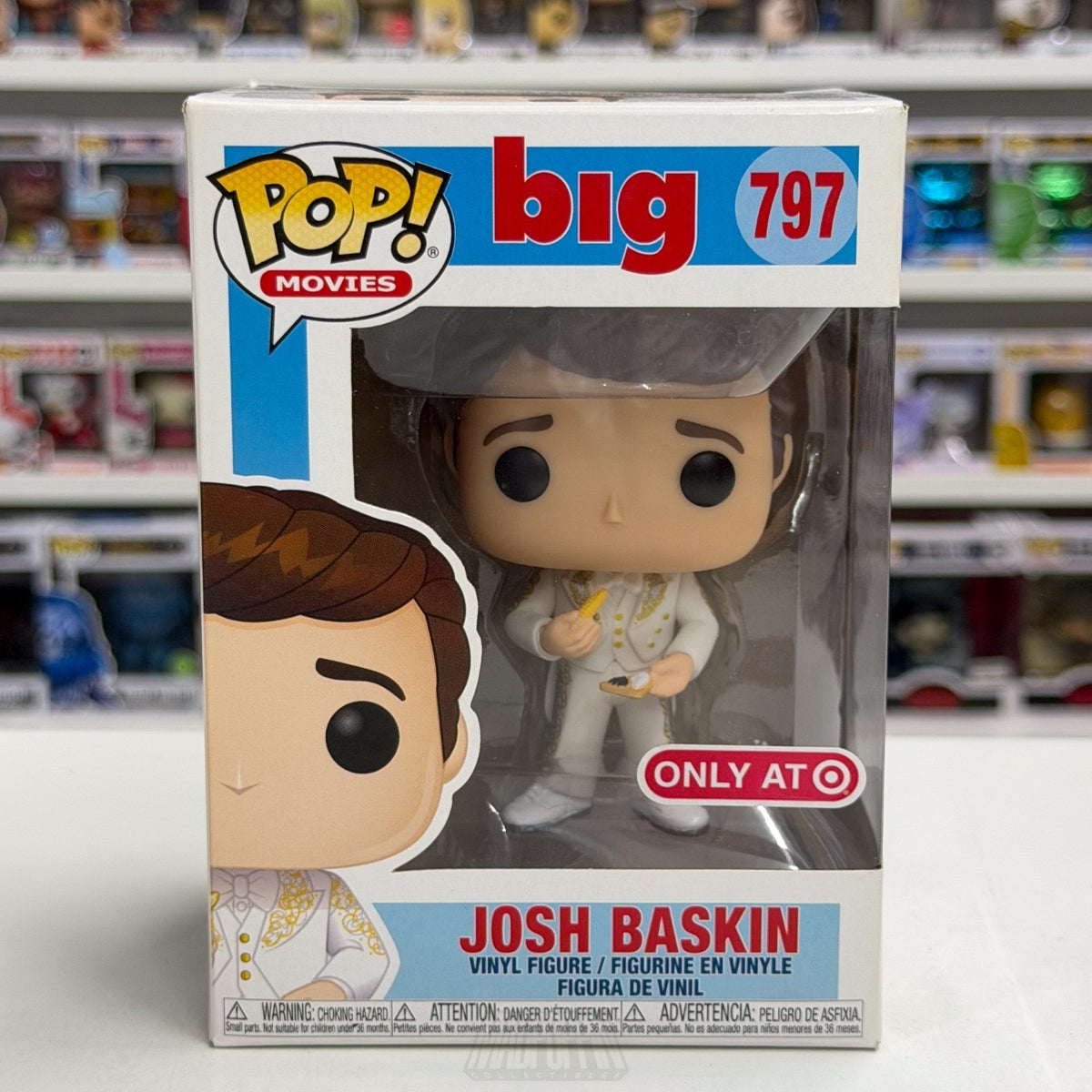 Funko Pop Movies Big Josh Baskin White Tuxedo Target Exclusive 797 Vinyl Figure