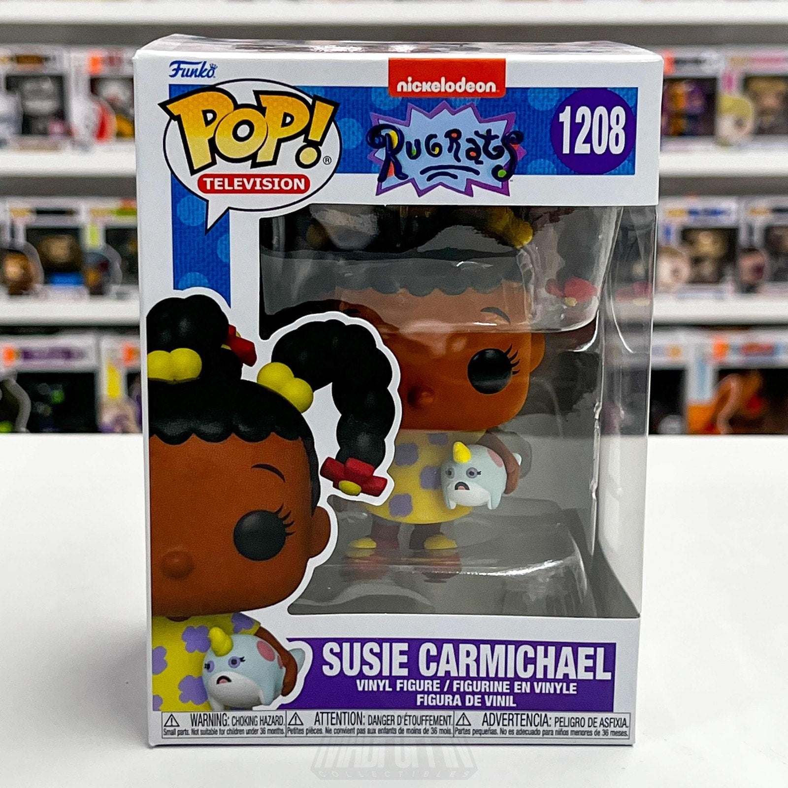 Funko Pop TV Nickelodeon Rugrats Susie Carmichael 1208 Animation Vinyl Figure