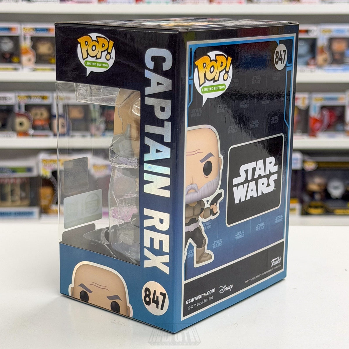 Funko Pop Star Wars Captain Rex w/o Helmet Chalice Collectibles 847 Vinyl Figure