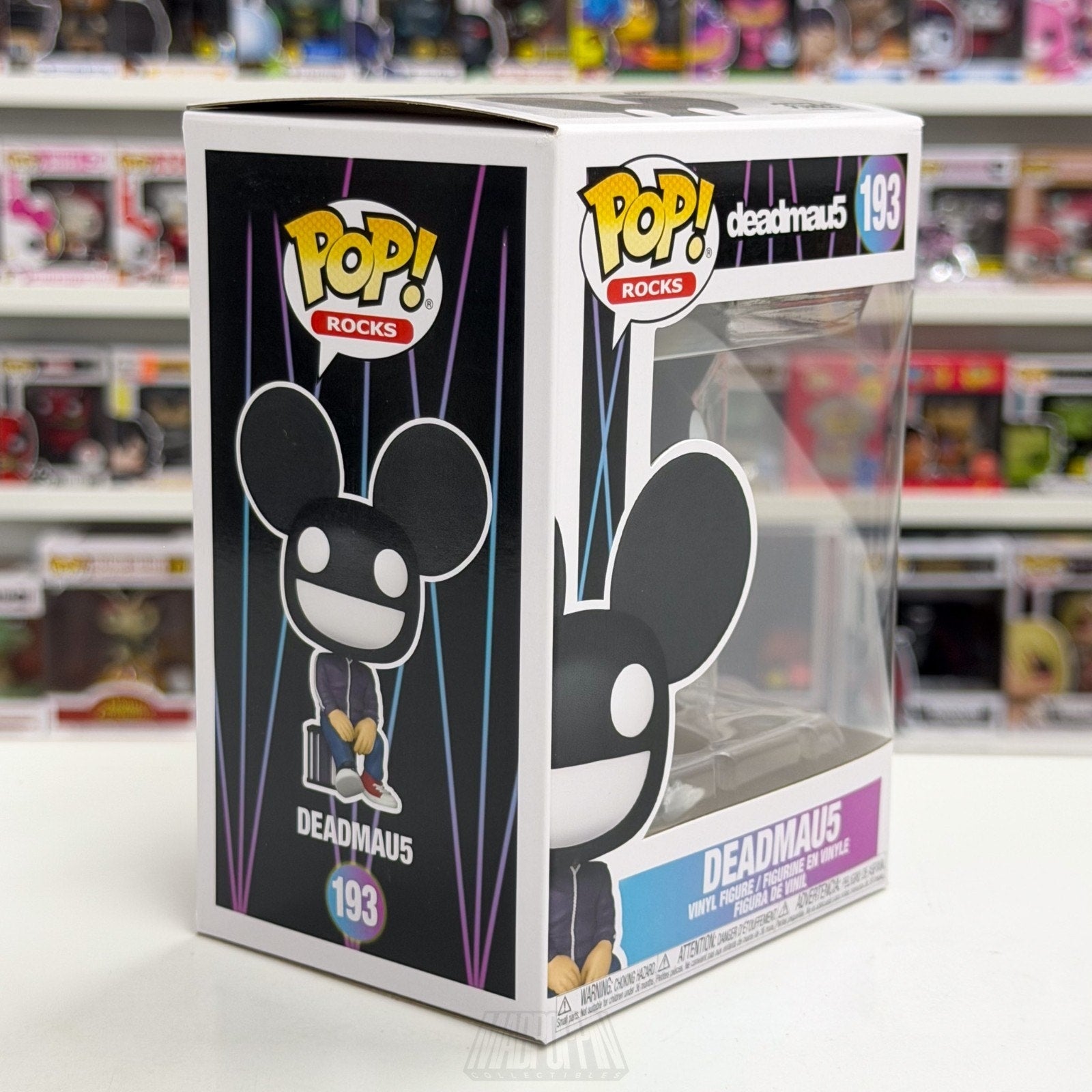 Funko Pop Rocks Deadmau5 193 Canadian EDM Electronic Music DJ Toy Vinyl Figure