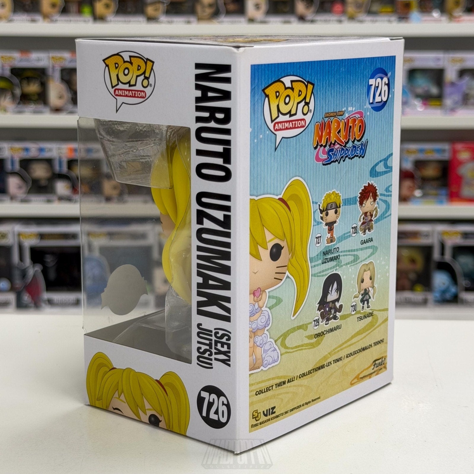 Funko Pop Anime Naruto Sexy Jutsu Special Edition 726 Japan Manga Vinyl Figure