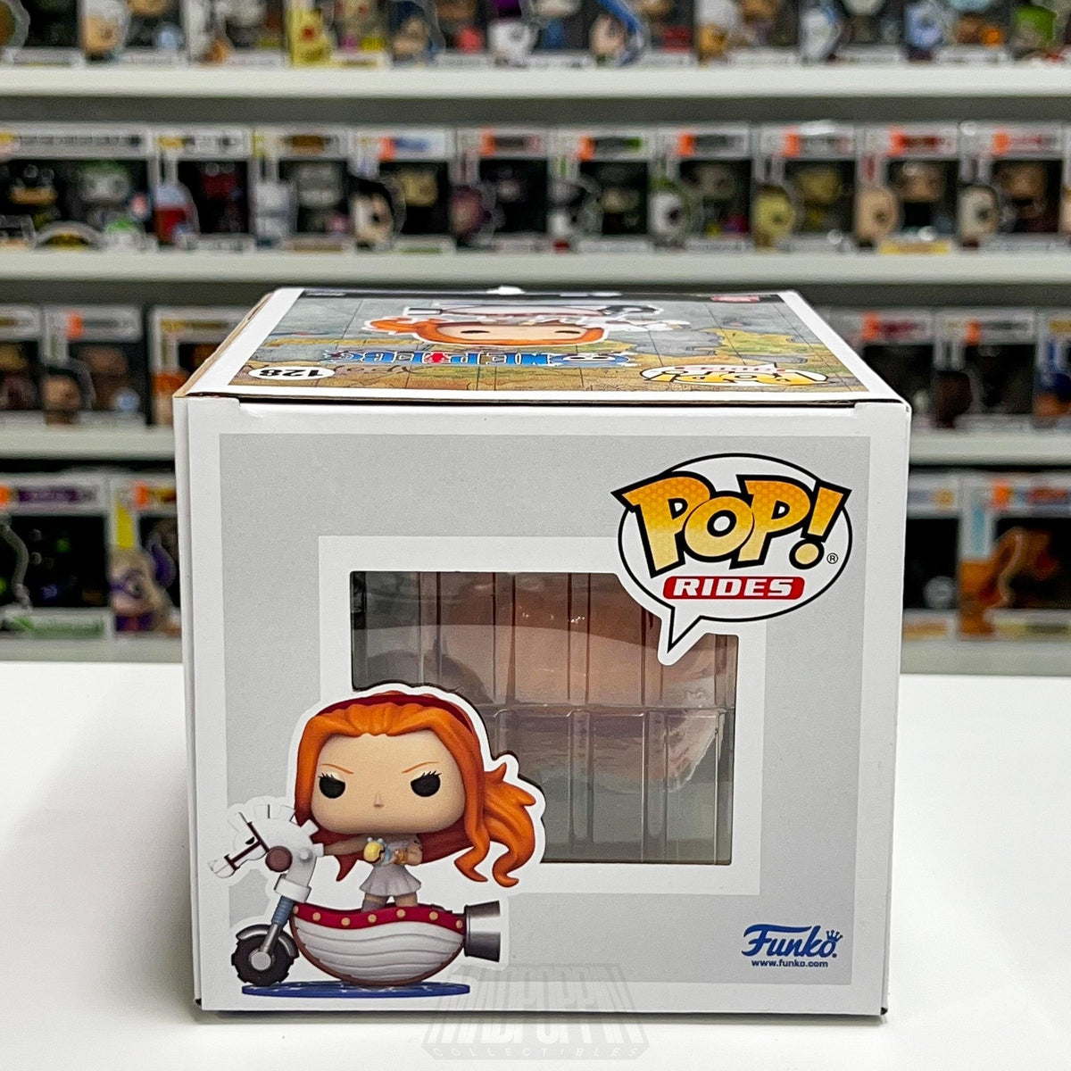 Funko Pop Ride Anime One Piece Nami White Hobby Horse Wondercon 128 Vinyl Figure
